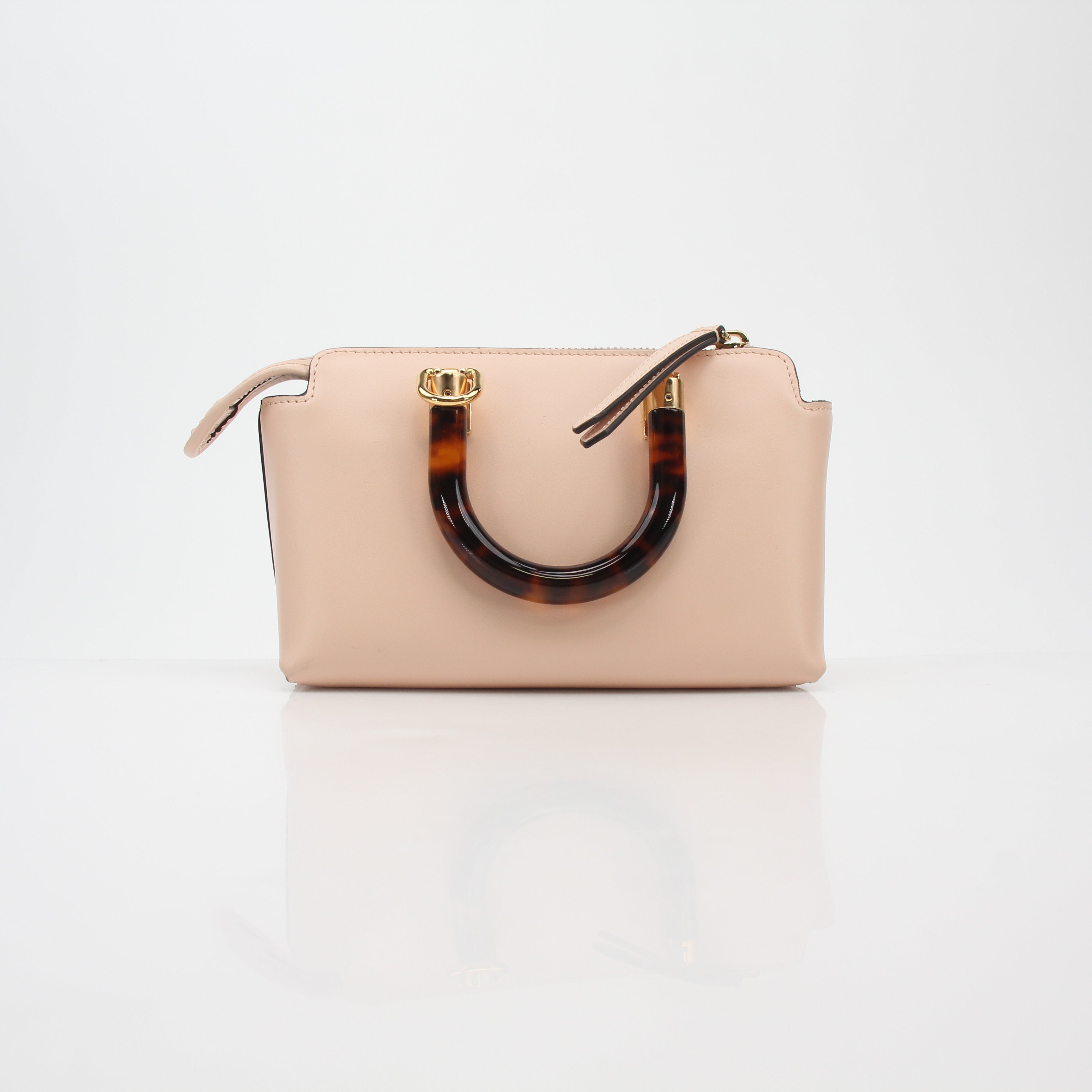 Fendi Light Rose By The Way Mini Boston Bag