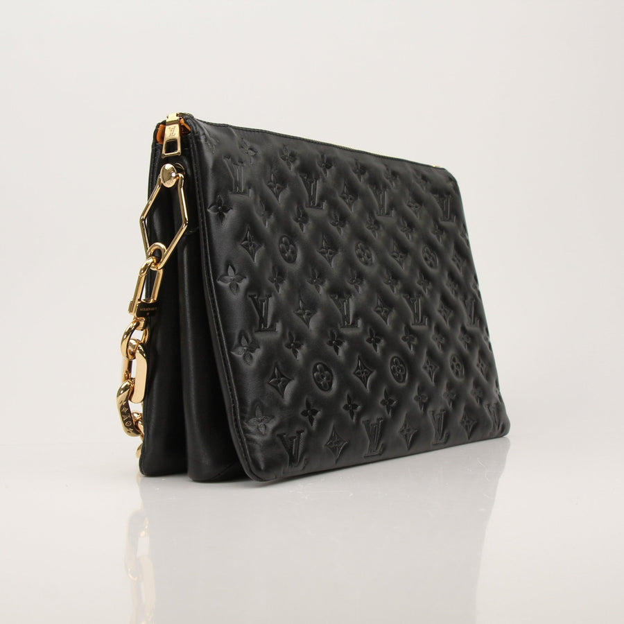 Louis Vuitton Coussin PM in Black – Modern Elegance with a Bold Edge
