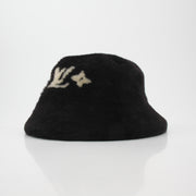 Louis Vuitton Chocolate LV Cloud Shearling Bucket Hat