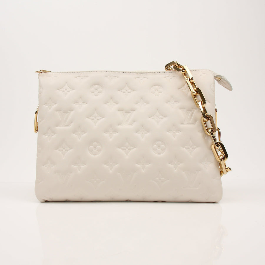 Louis Vuitton Coussin PM in White – Effortless Elegance, Modern Edge