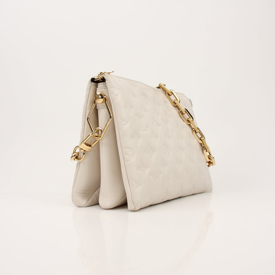 Louis Vuitton Coussin PM in White – Effortless Elegance, Modern Edge