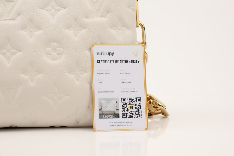 Louis Vuitton Coussin PM in White – Effortless Elegance, Modern Edge