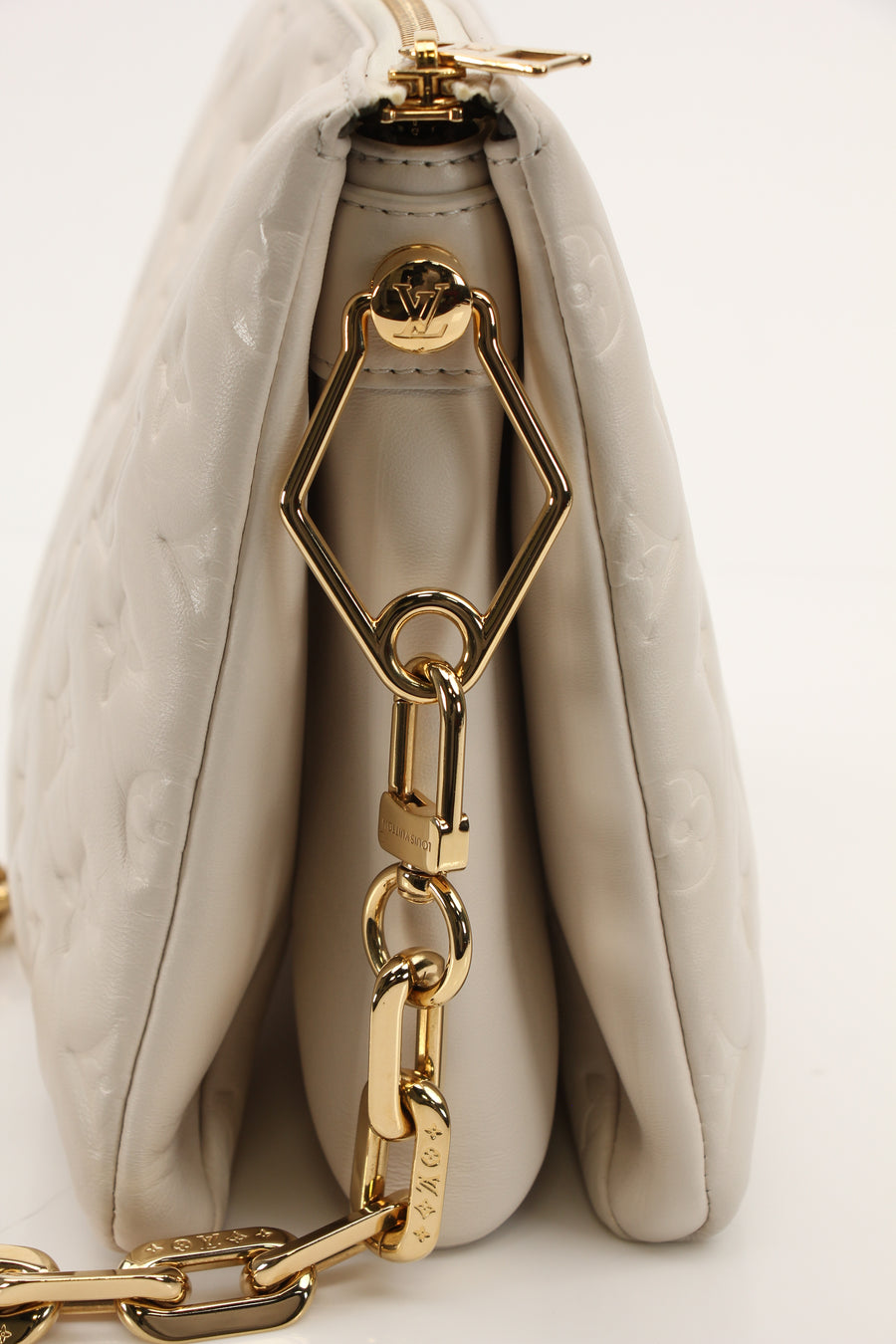 Louis Vuitton Coussin PM in White – Effortless Elegance, Modern Edge