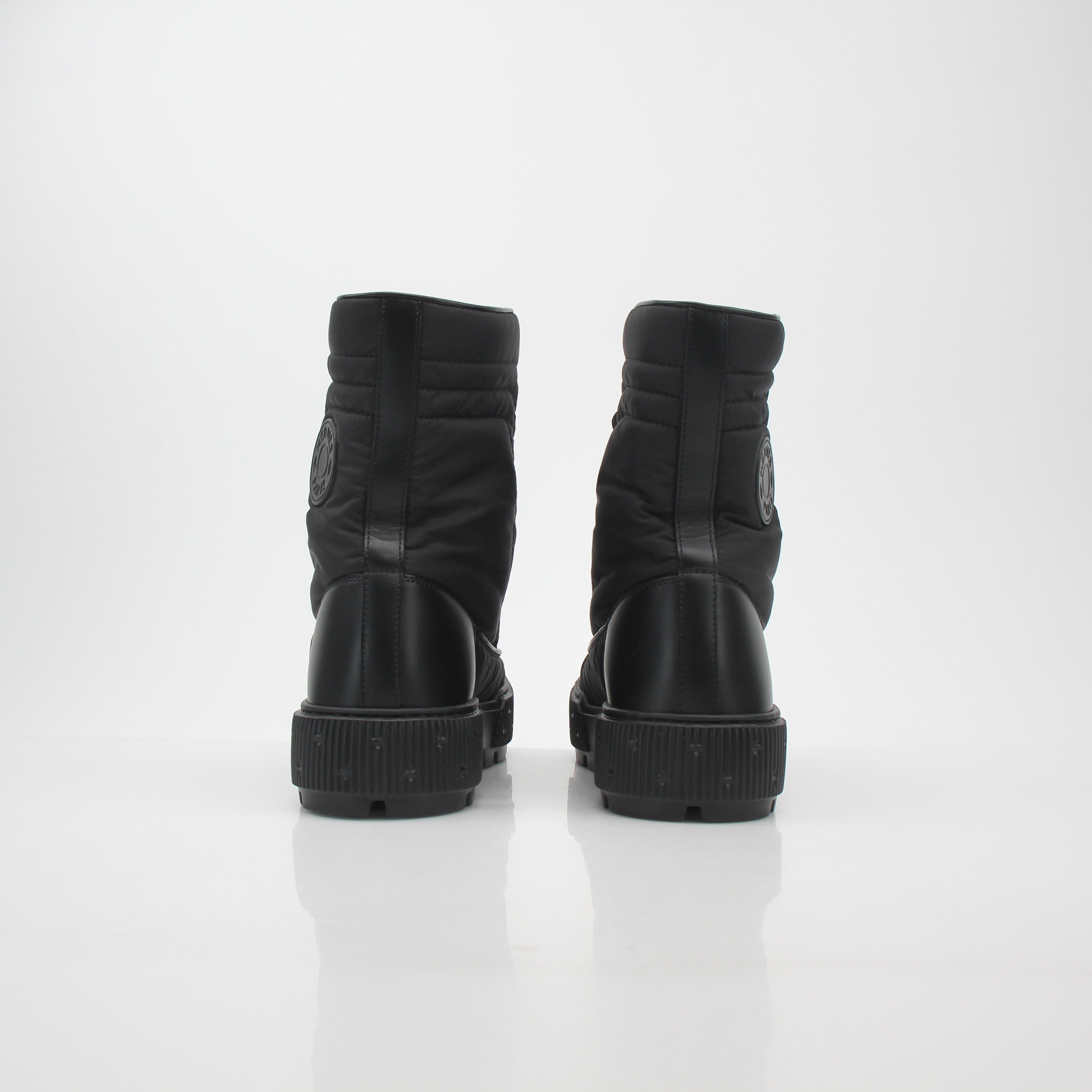 Hermès Black Fresh Lace-Up Ankle Boots