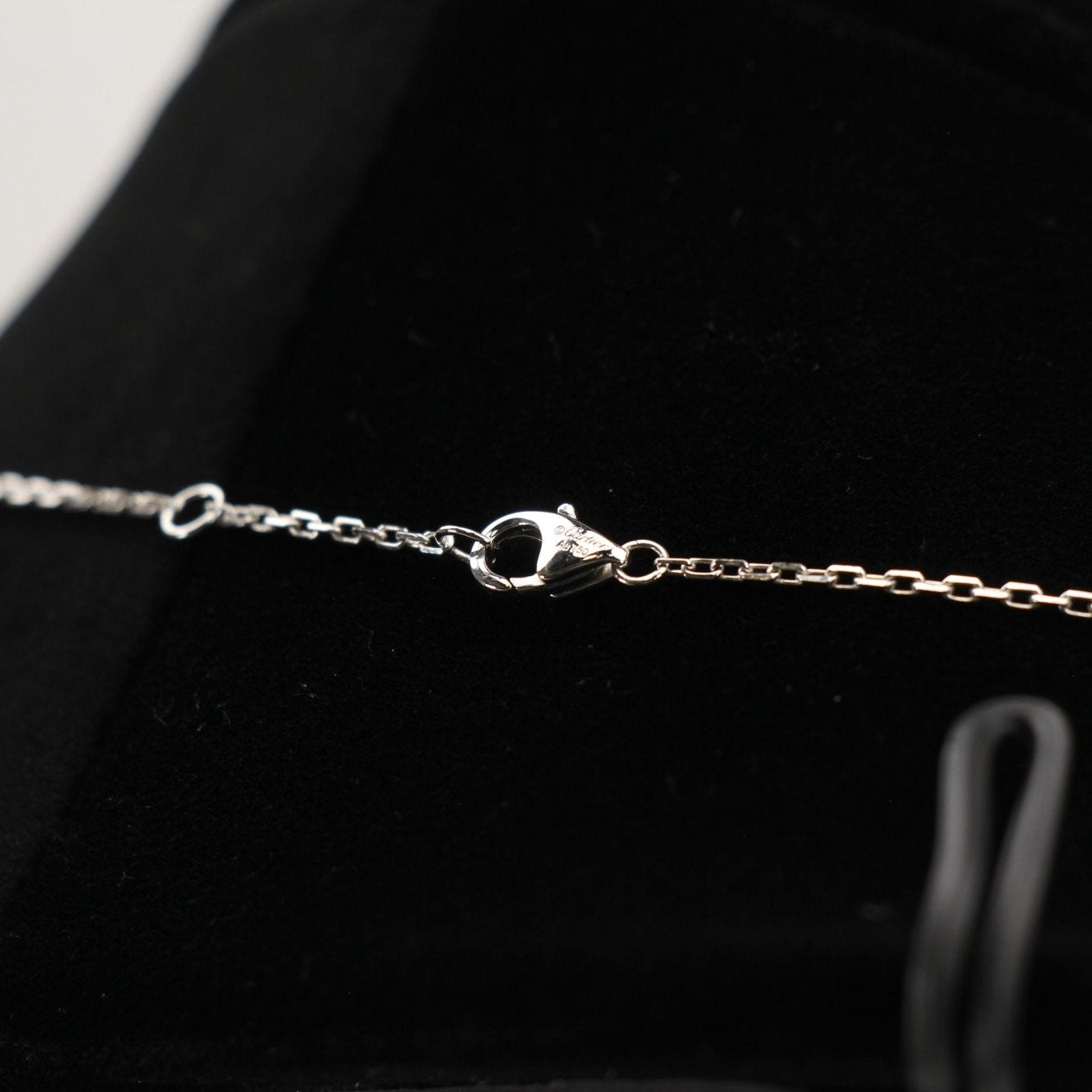 Gold & Beyond Cartier Juste un Clou 18-inch necklace featuring a sleek, curved gold jewelry design on a white background.