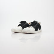 Christian Louboutin White and Black Elastikid Sneakers