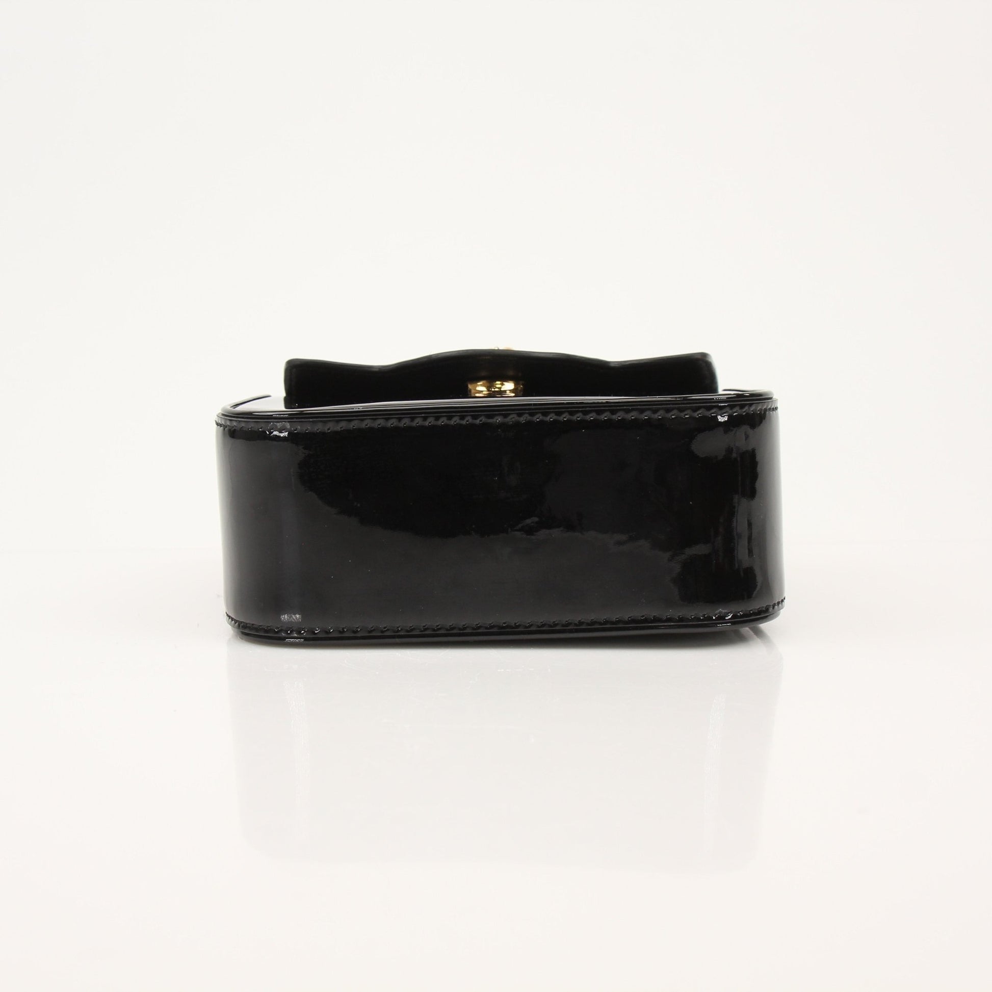 Gold & Beyond Versace La Medusa Mini Bag handbag with gold chain strap and Medusa logo, stylish accessory for a fashionable look.