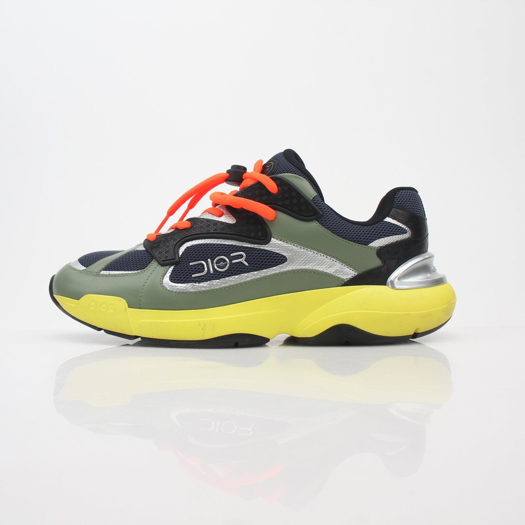 Christian Dior B24 Sotayama multicolor low-top sneakers showing vibrant design and casual shoe style.