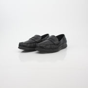 Cole Haan Grand Atlantic Black Leather Penny Loafers