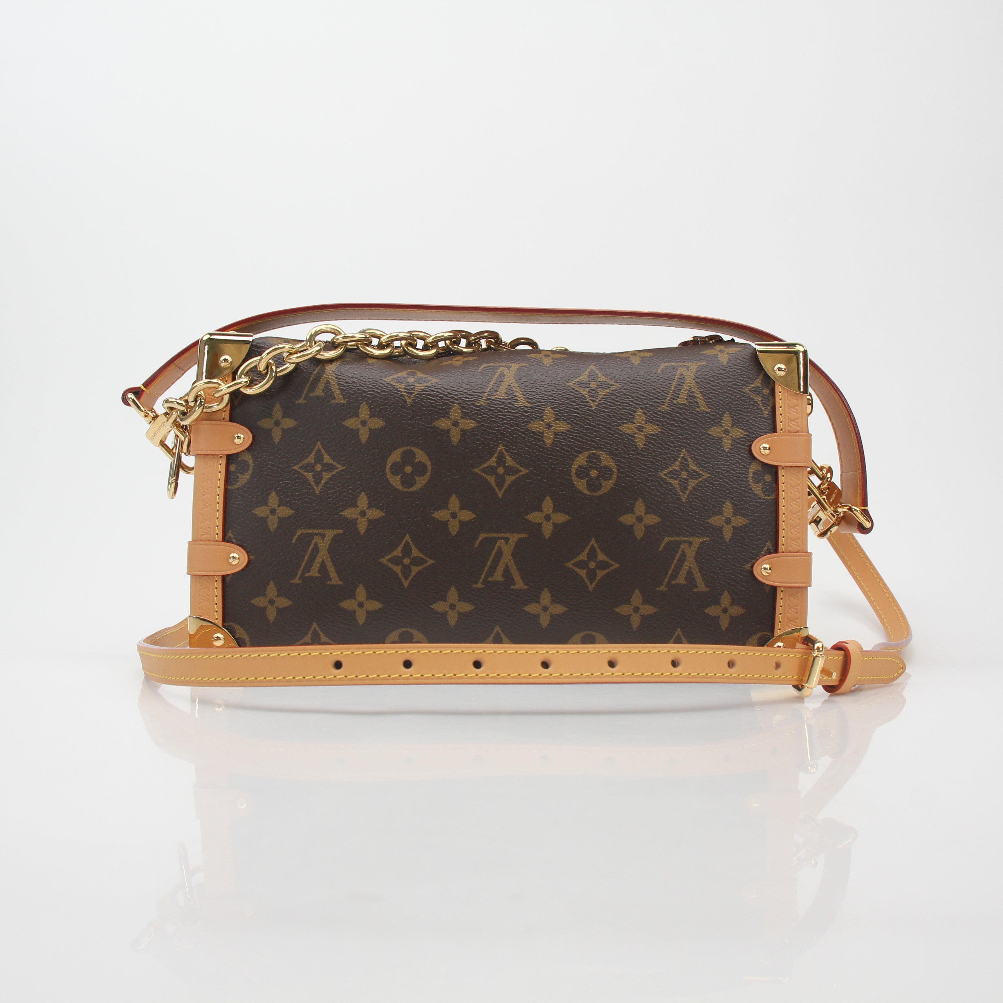 Louis Vuitton Monogram Side Trunk MM Crossbody Bag
