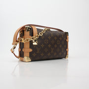 Louis Vuitton Monogram Side Trunk MM Crossbody Bag