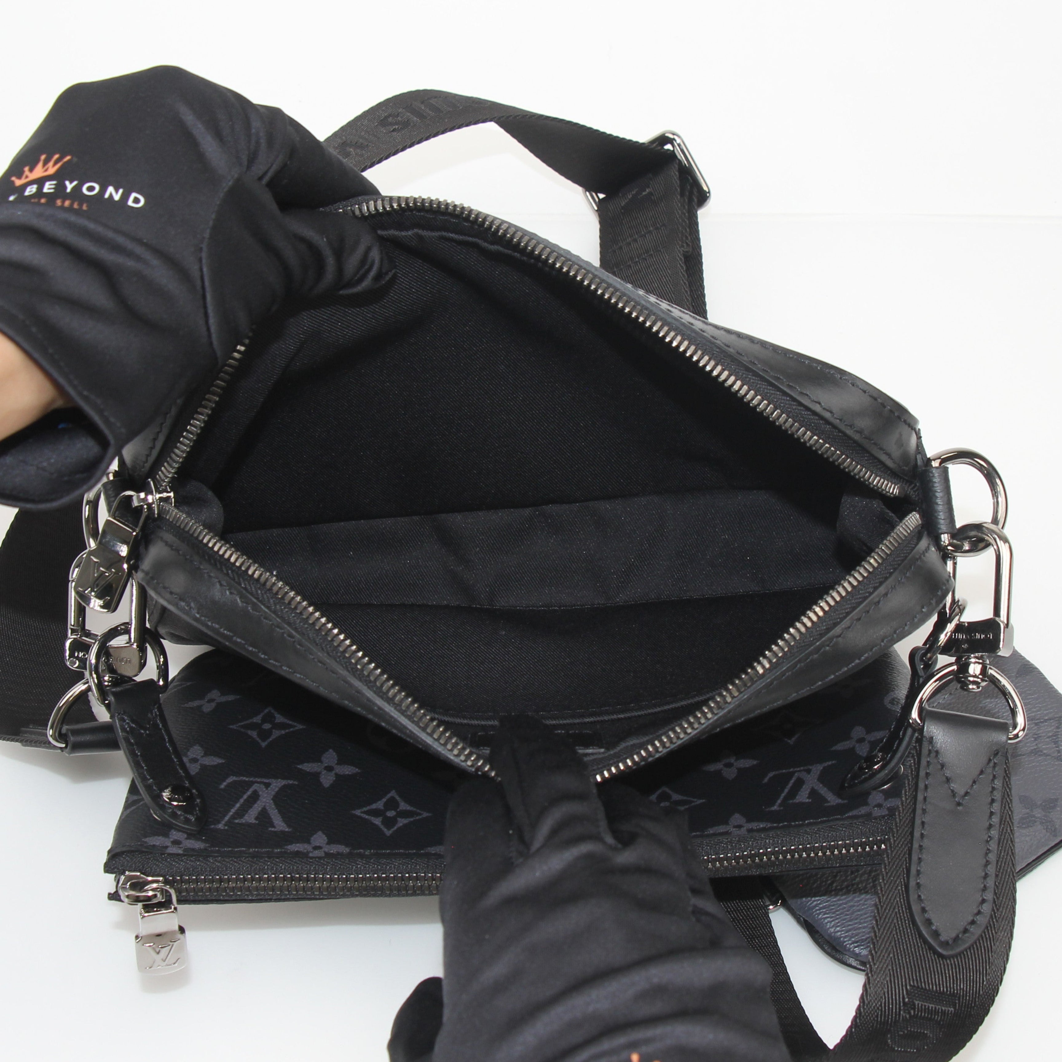 Louis Vuitton Monogram Eclipse Trio Messenger Bag