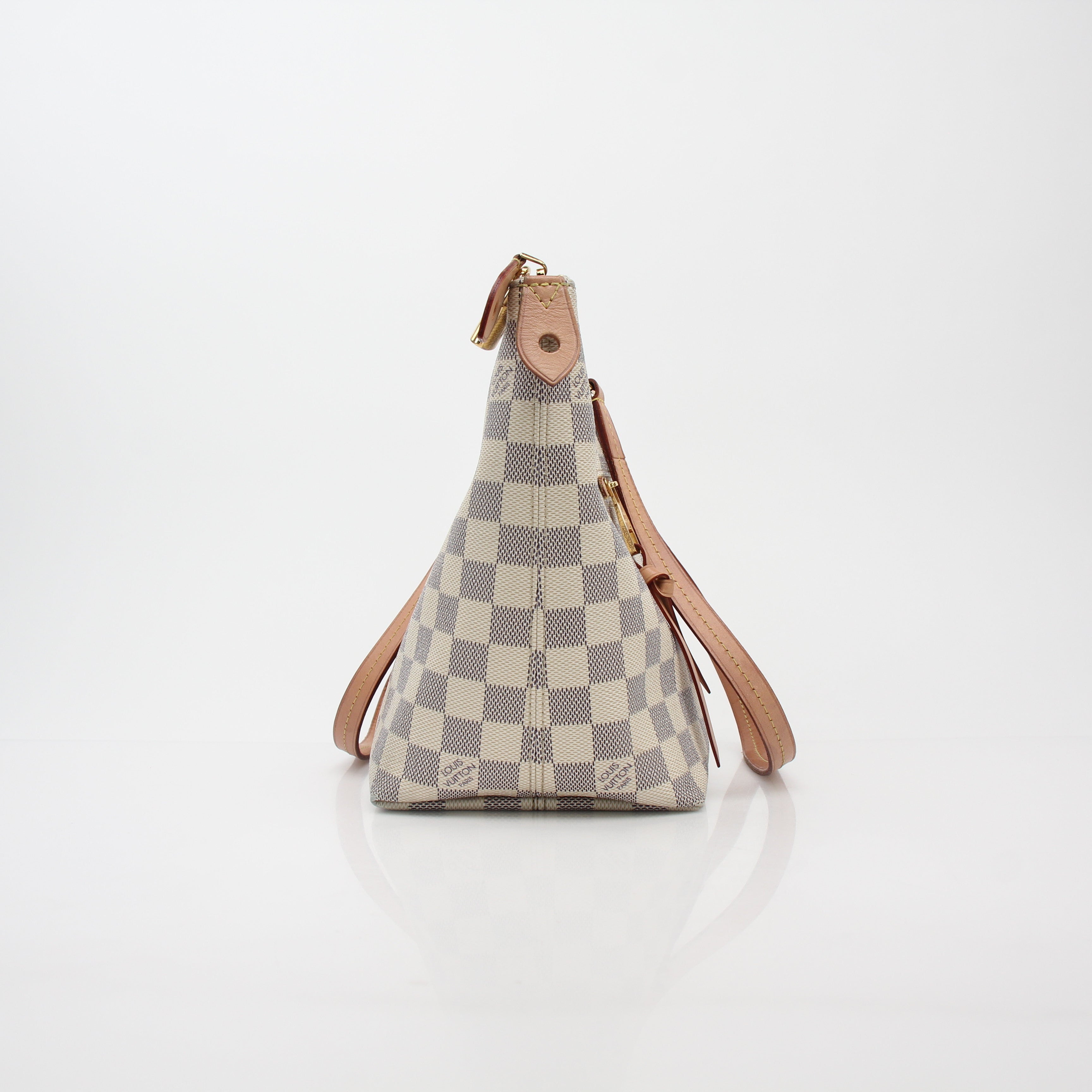 Louis Vuitton Damier Azur Lena MM Tote Bag