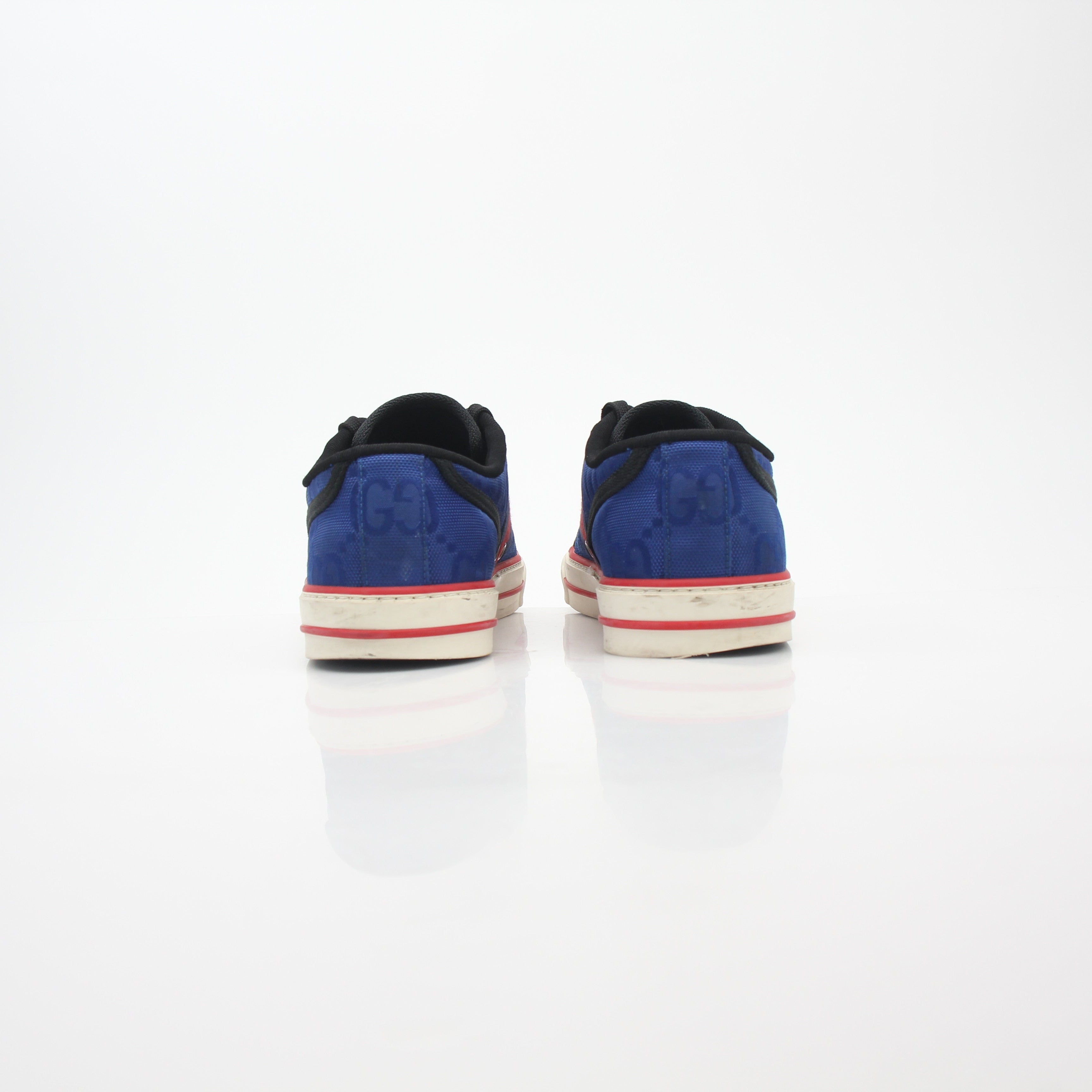 Gucci Blue Off The Grid Tennis 1977 Low-Top Sneakers