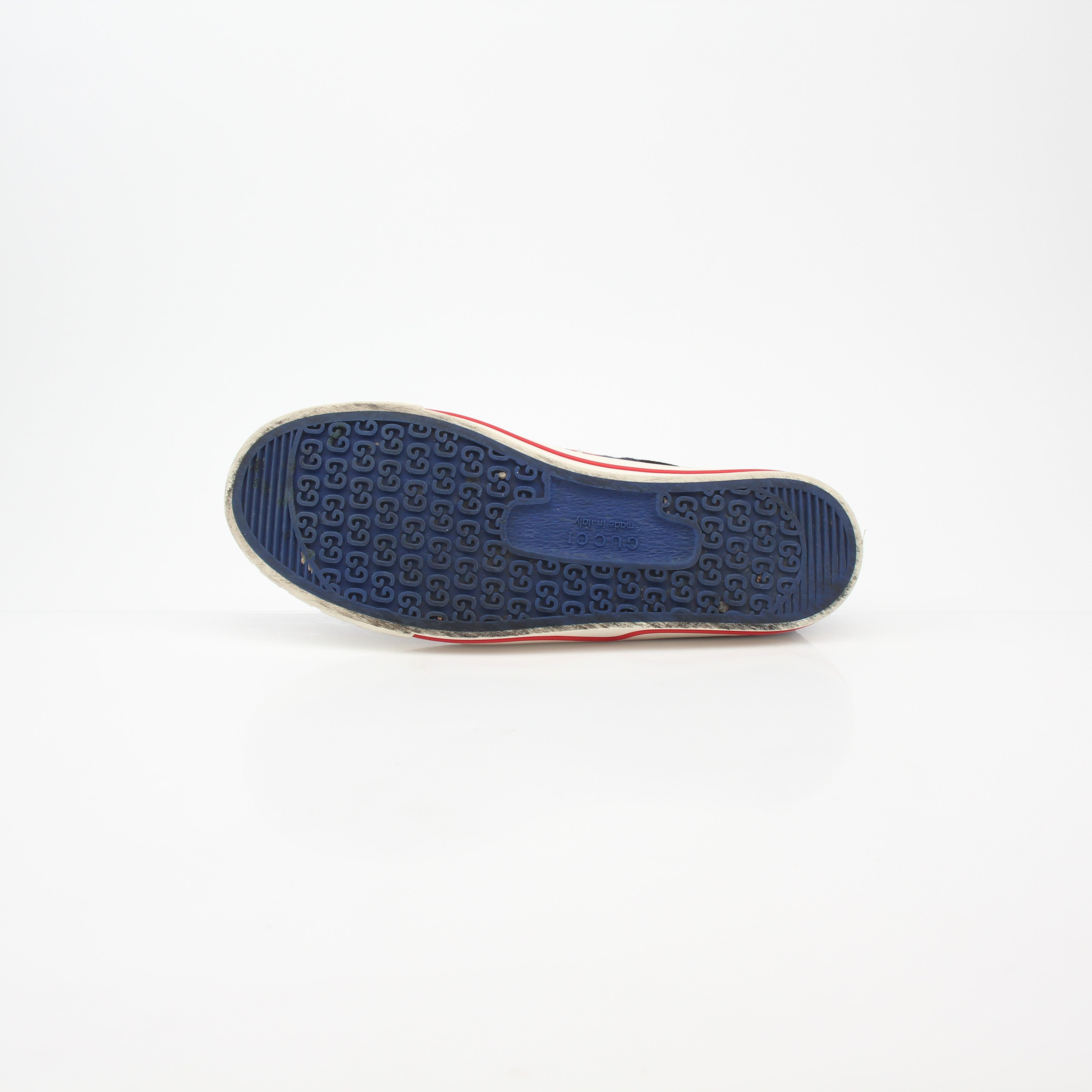 Gucci Blue Off The Grid Tennis 1977 Low-Top Sneakers