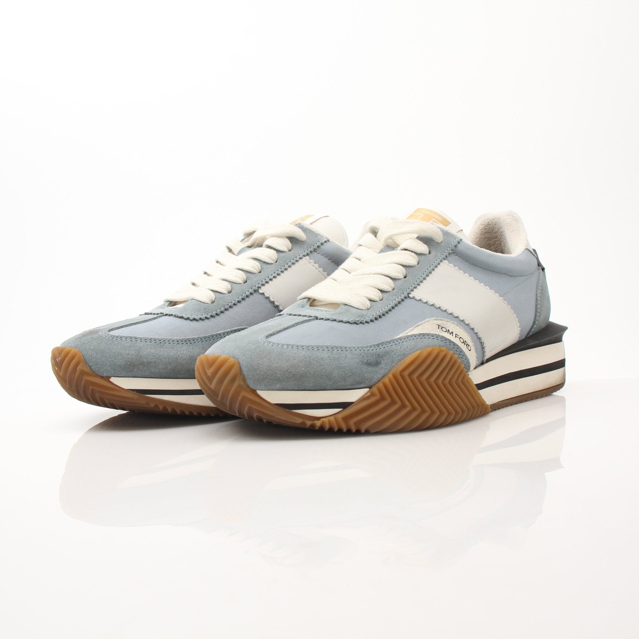 Gold & Beyond Tom Ford trainers shoes, stylish sneakers with sleek design and premium materials.