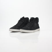 Saint Laurent Black Joe Suede High-Top Sneakers