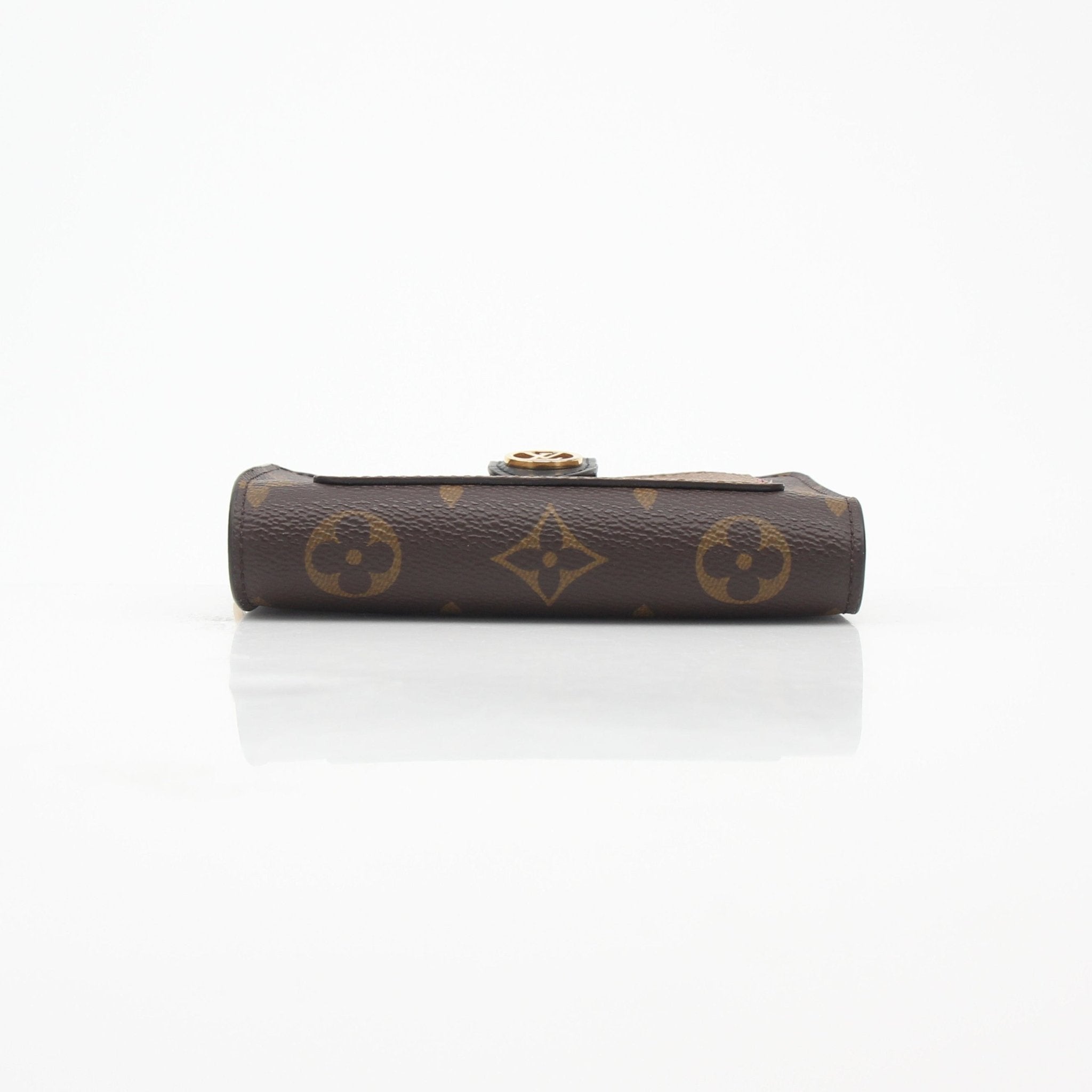 Louis Vuitton Monogram Reverse Juliette Wallet by Gold & Beyond, featuring classic monogram pattern and compact wallet design.