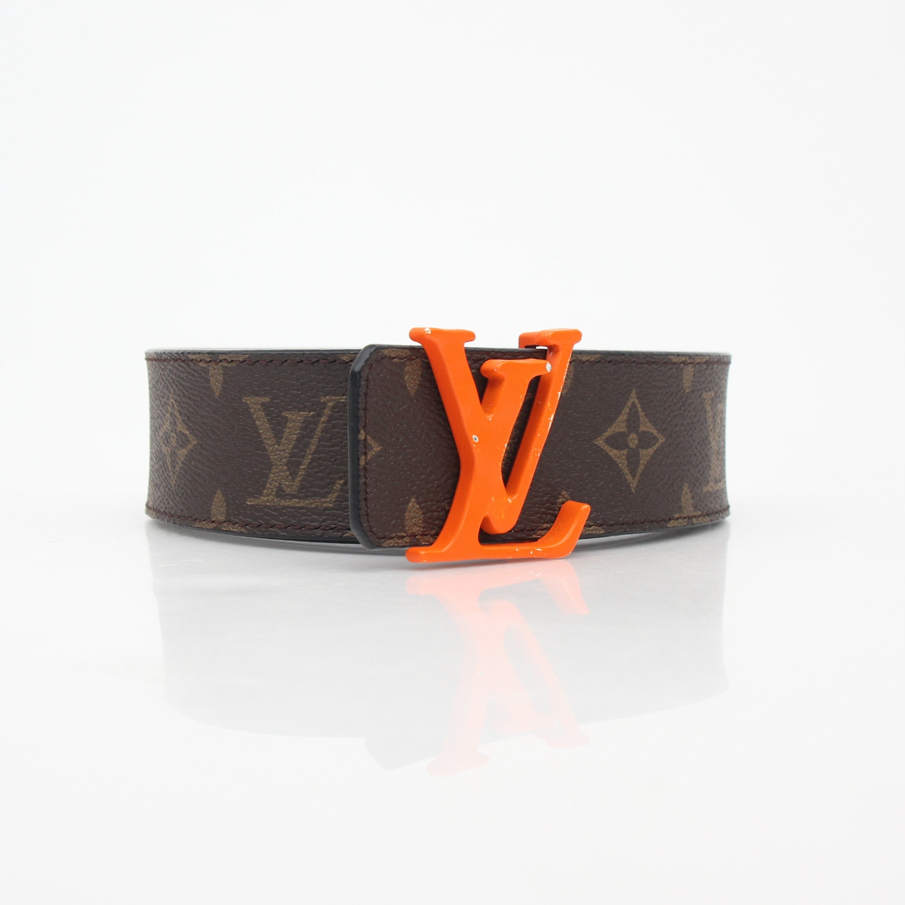 Louis Vuitton Monogram LV Shape 40mm Belt