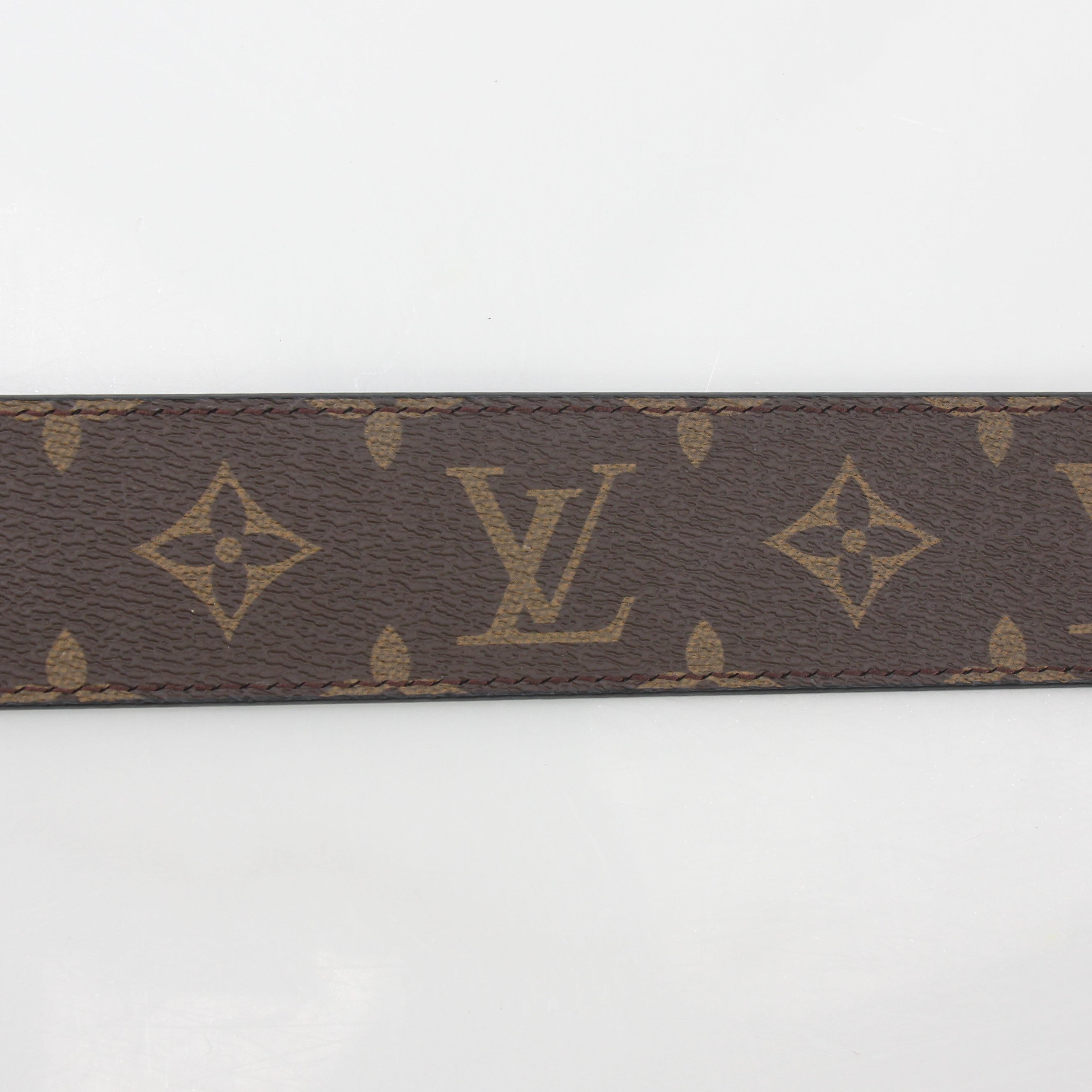 Louis Vuitton Monogram LV Shape 40mm Belt