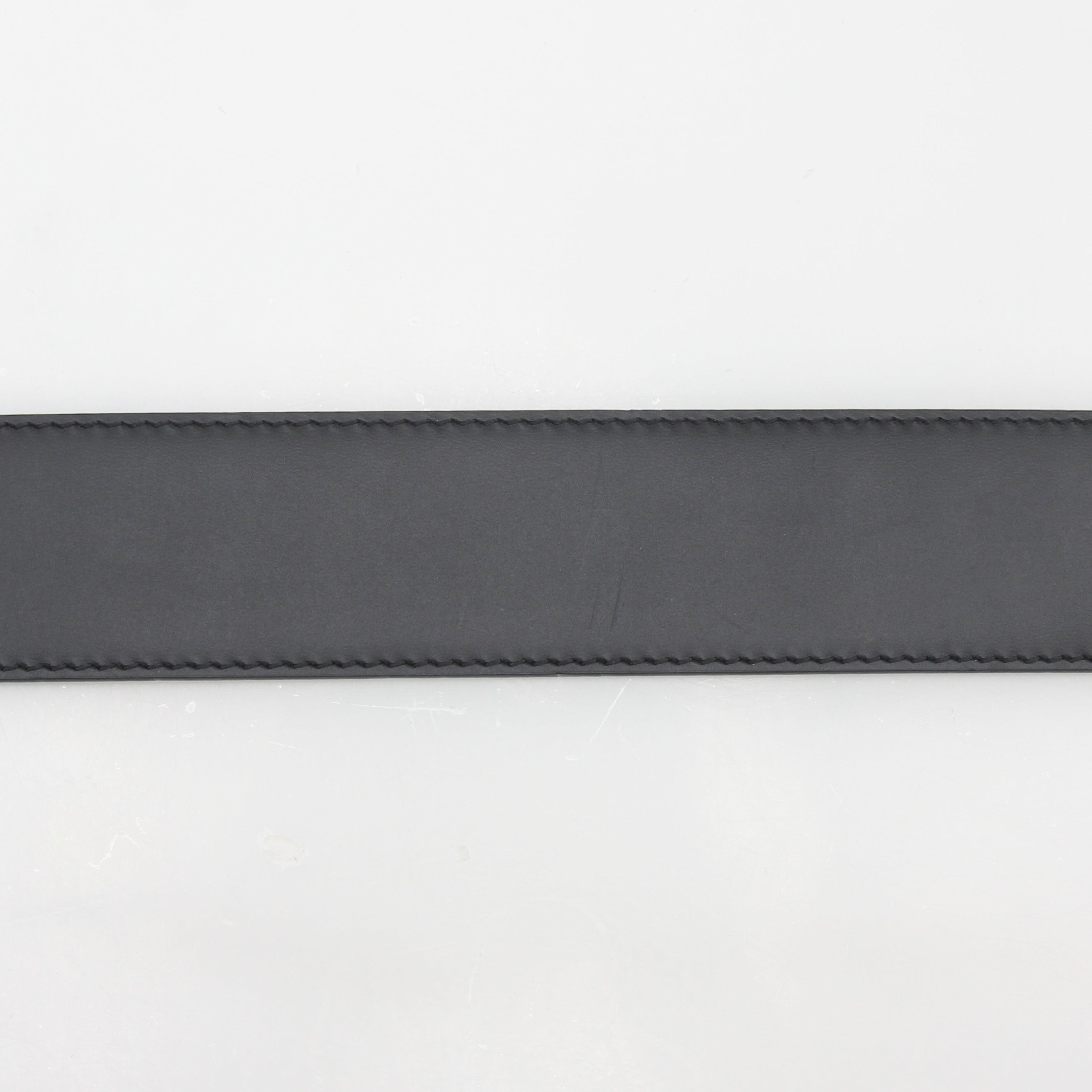 Louis Vuitton Monogram LV Shape 40mm Belt