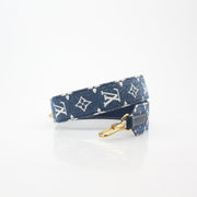 Louis Vuitton Blue Denim Jacquard Bandoulière Shoulder Strap