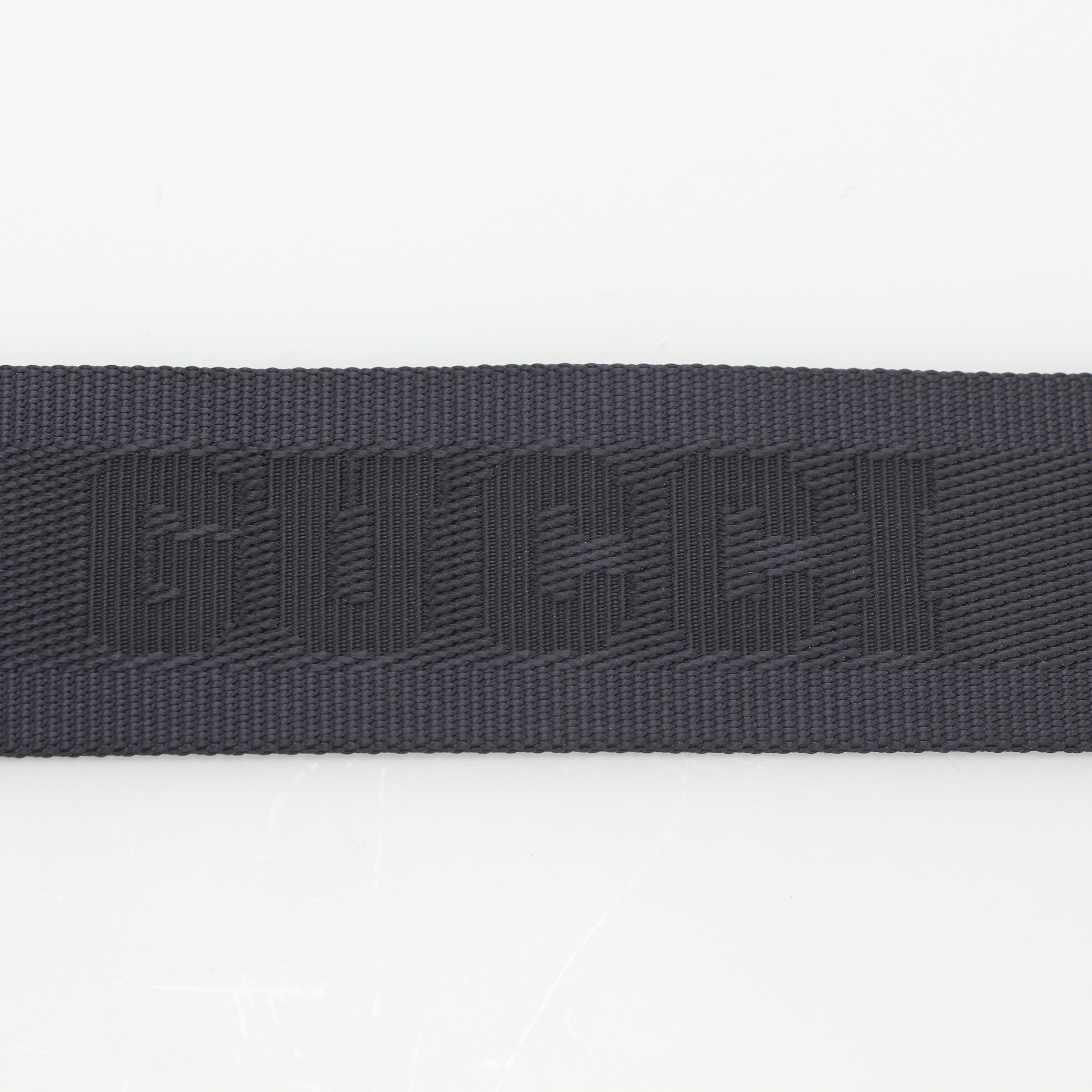 Gucci Black GG Nylon Belt