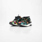 Versace Multicolor Heart-Print Achilles Low-Top Sneakers