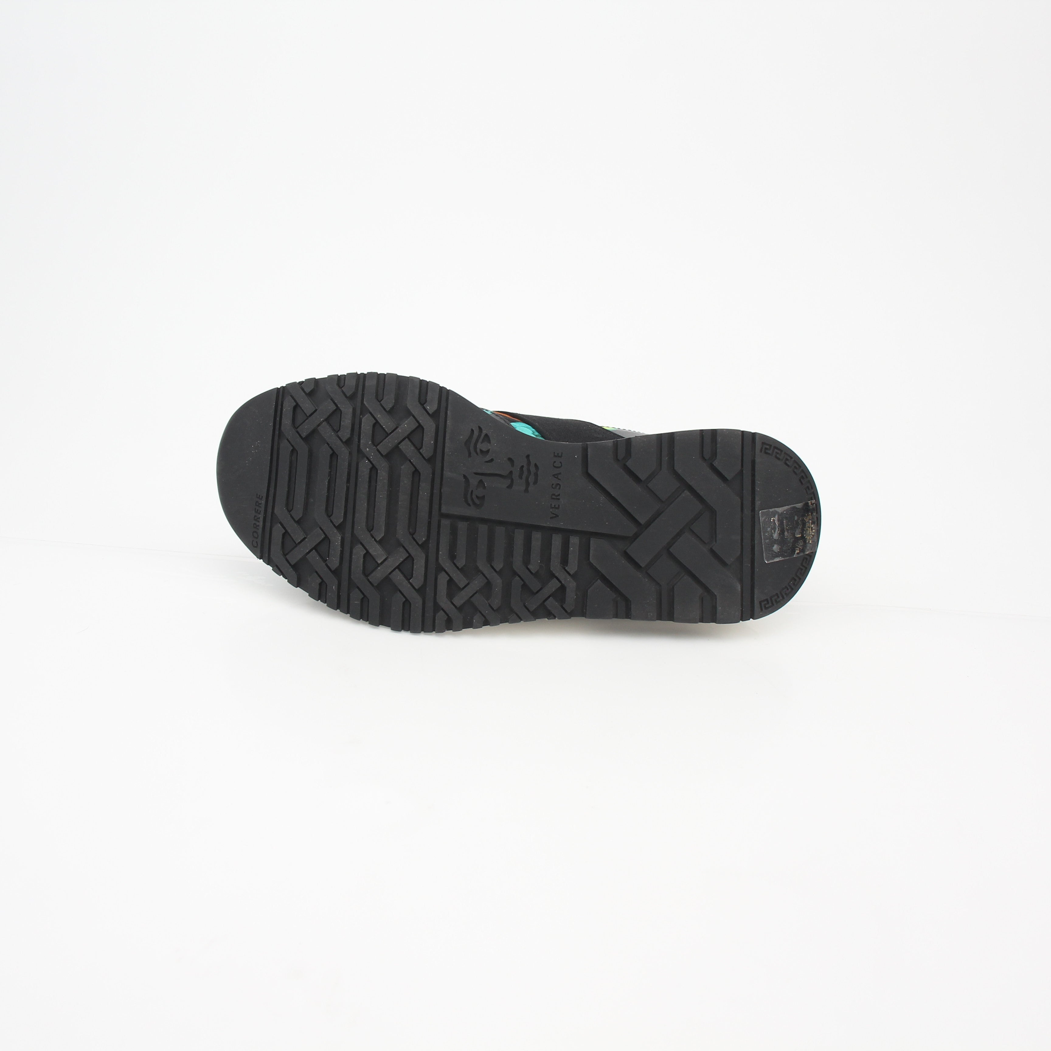 Versace Multicolor Heart-Print Achilles Low-Top Sneakers
