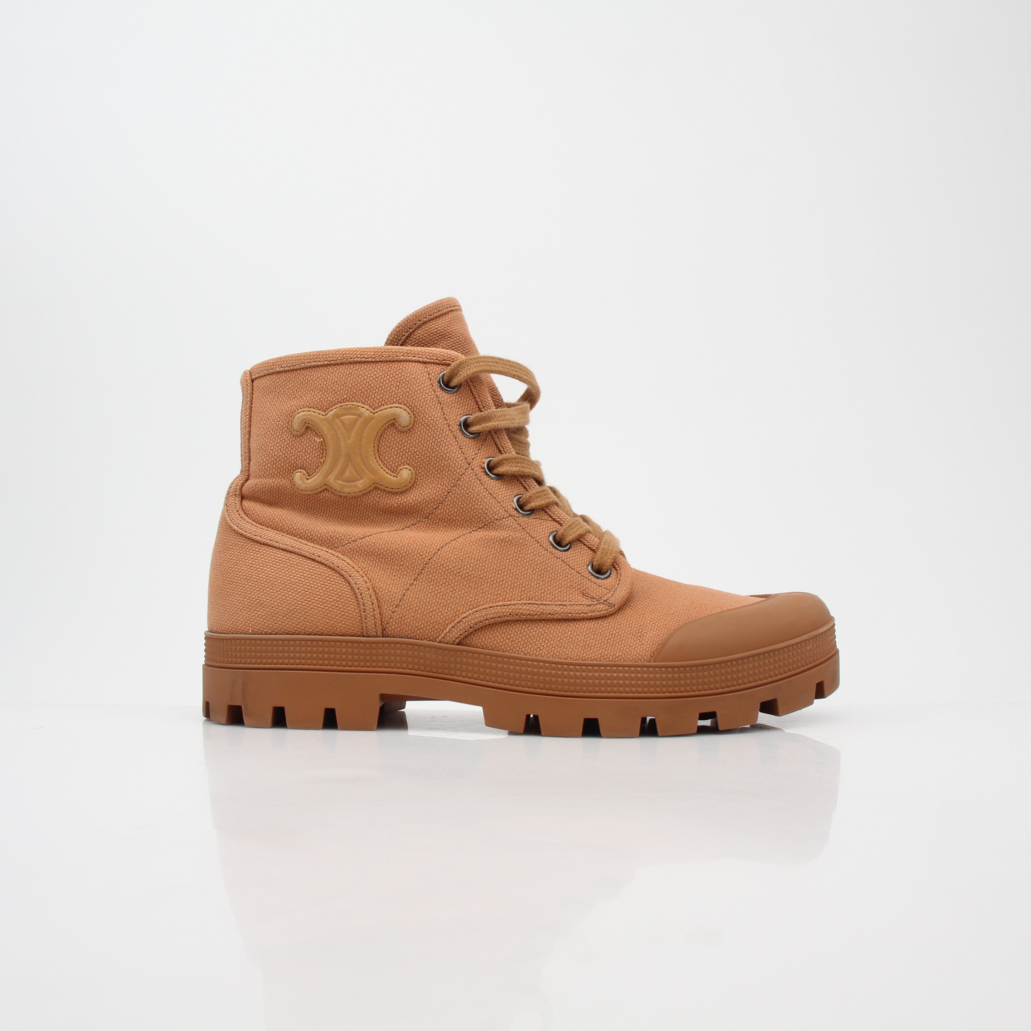 Celine Tan Patapans Lace-Up Boots