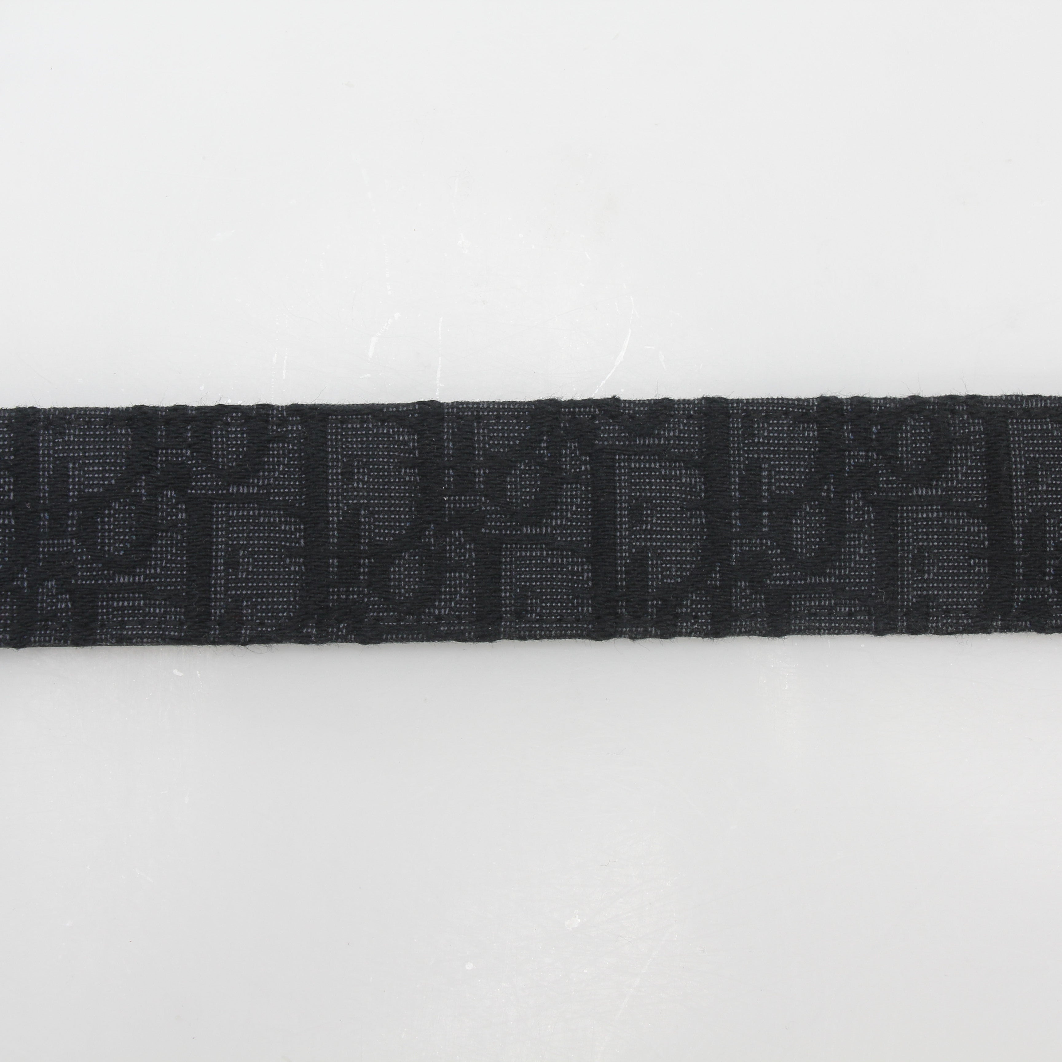 Christian Dior Black Oblique Jacquard CD Buckle Belt