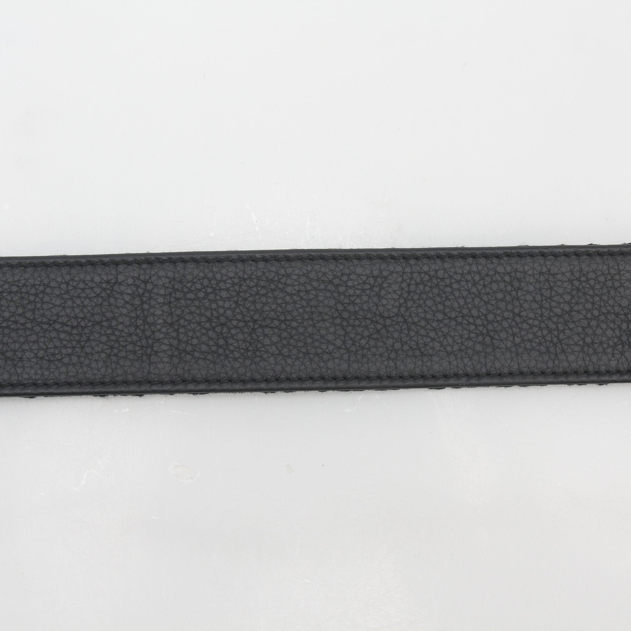 Christian Dior Black Oblique Jacquard CD Buckle Belt, stylish accessory with Dior monogram pattern and gold-tone buckle.