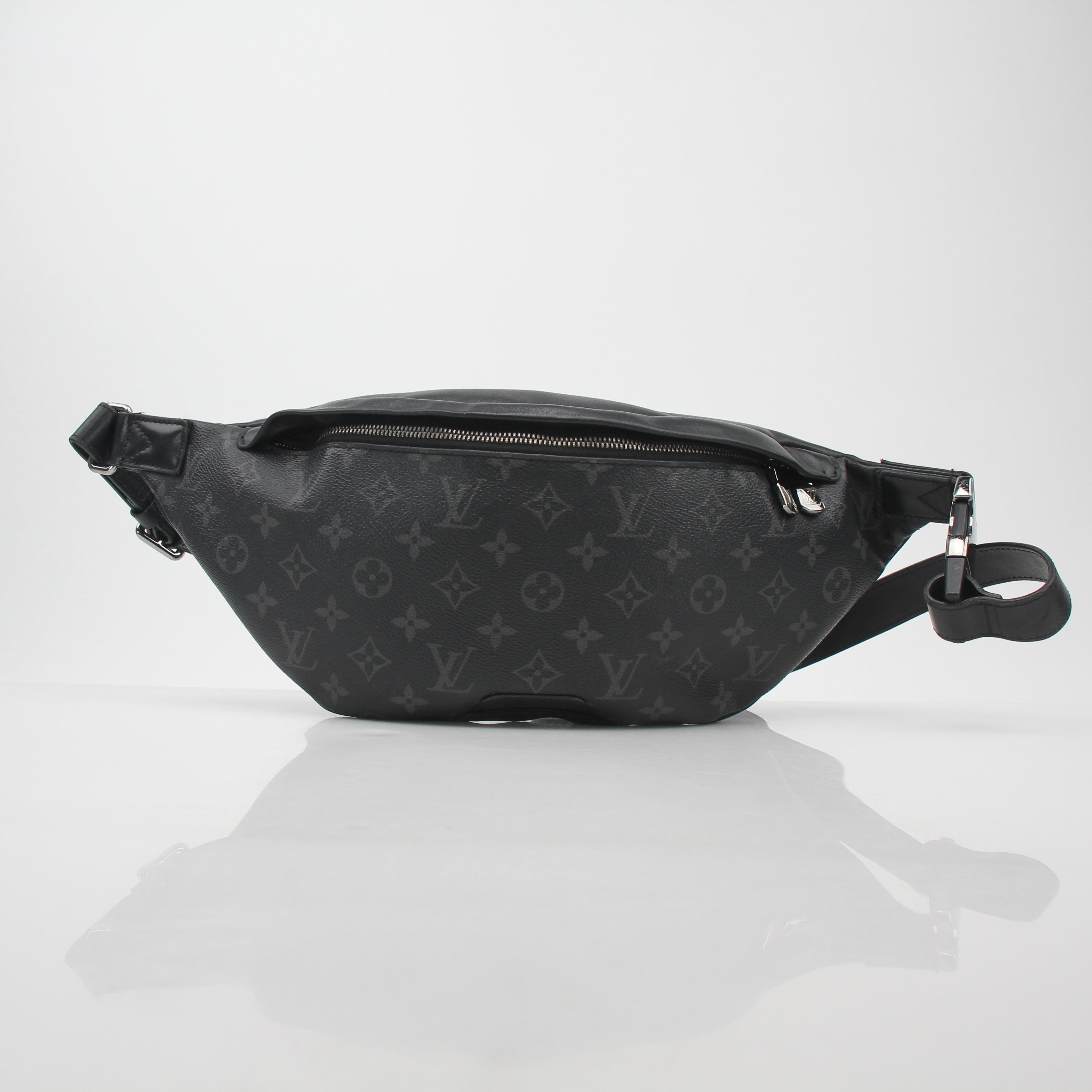 Louis Vuitton Black Monogram Eclipse Discovery Bum Bag PM