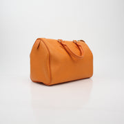 Louis Vuitton Orange Epi Leather Speedy 30 Boston Bag