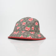 Gucci GG Supreme Apple Print Bucket Hat