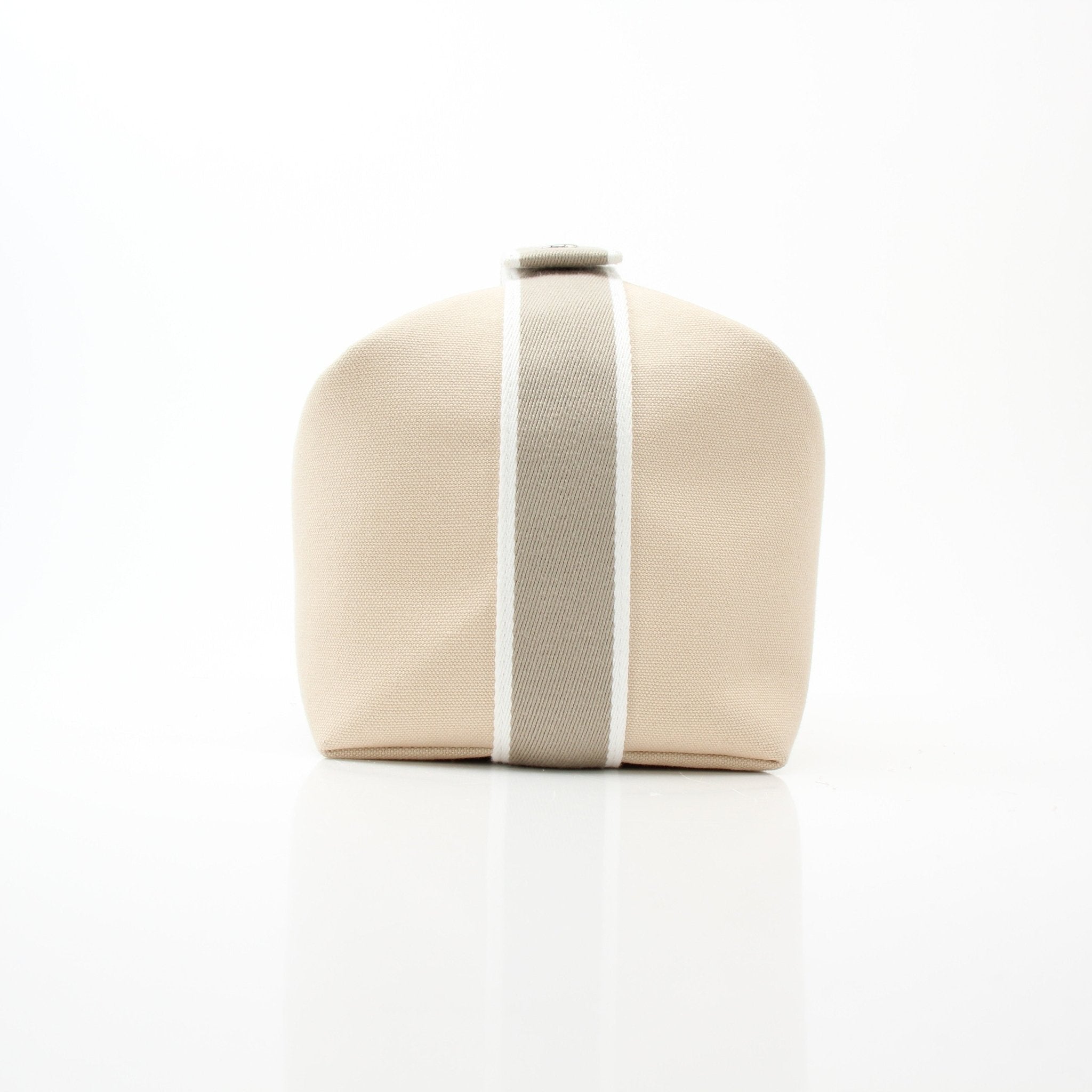 Hermès Bride-a-Brac gray handbag with structured design and top handle, featuring elegant details and craftsmanship.