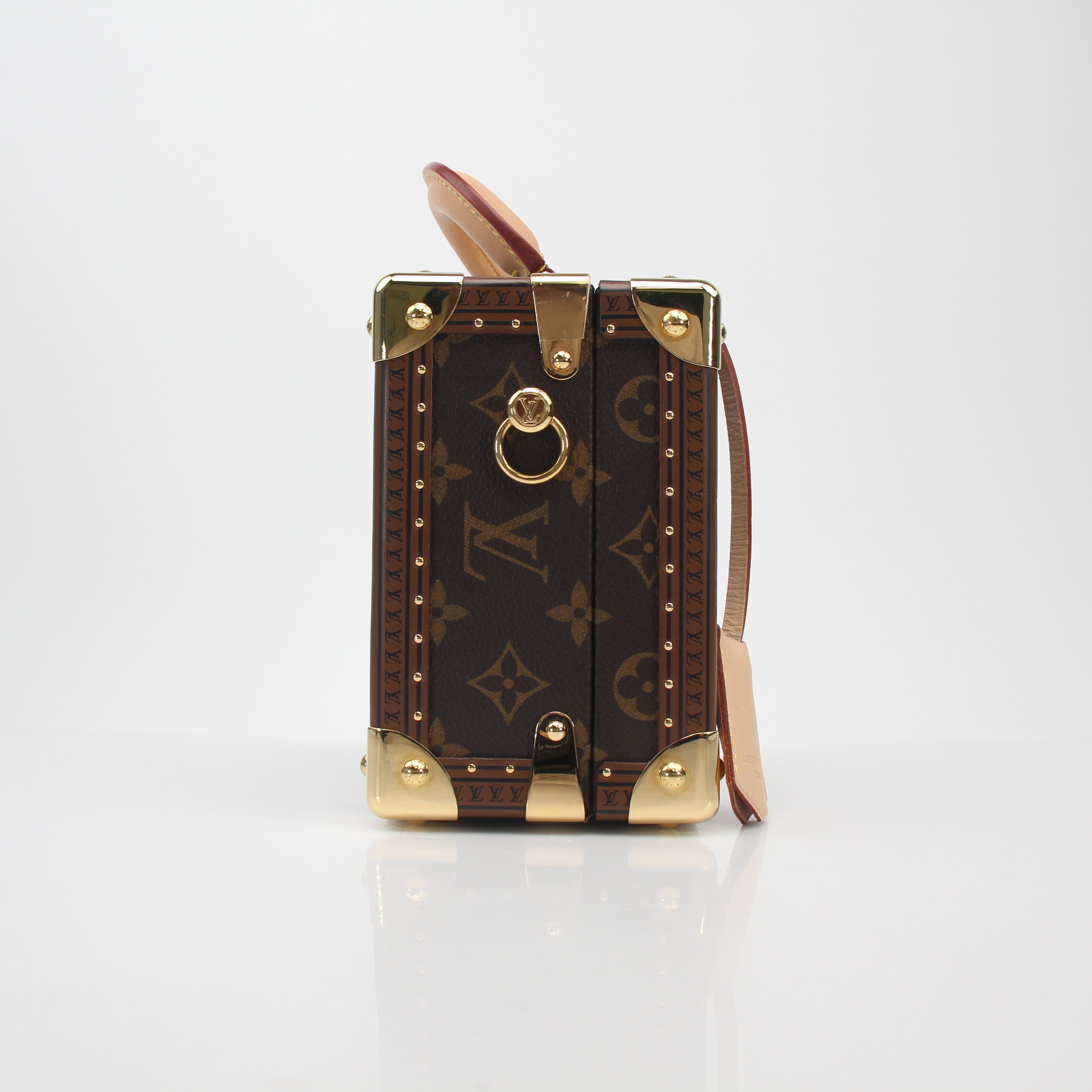 Louis Vuitton Monogram Petite Valise Top Handle Trunk Bag