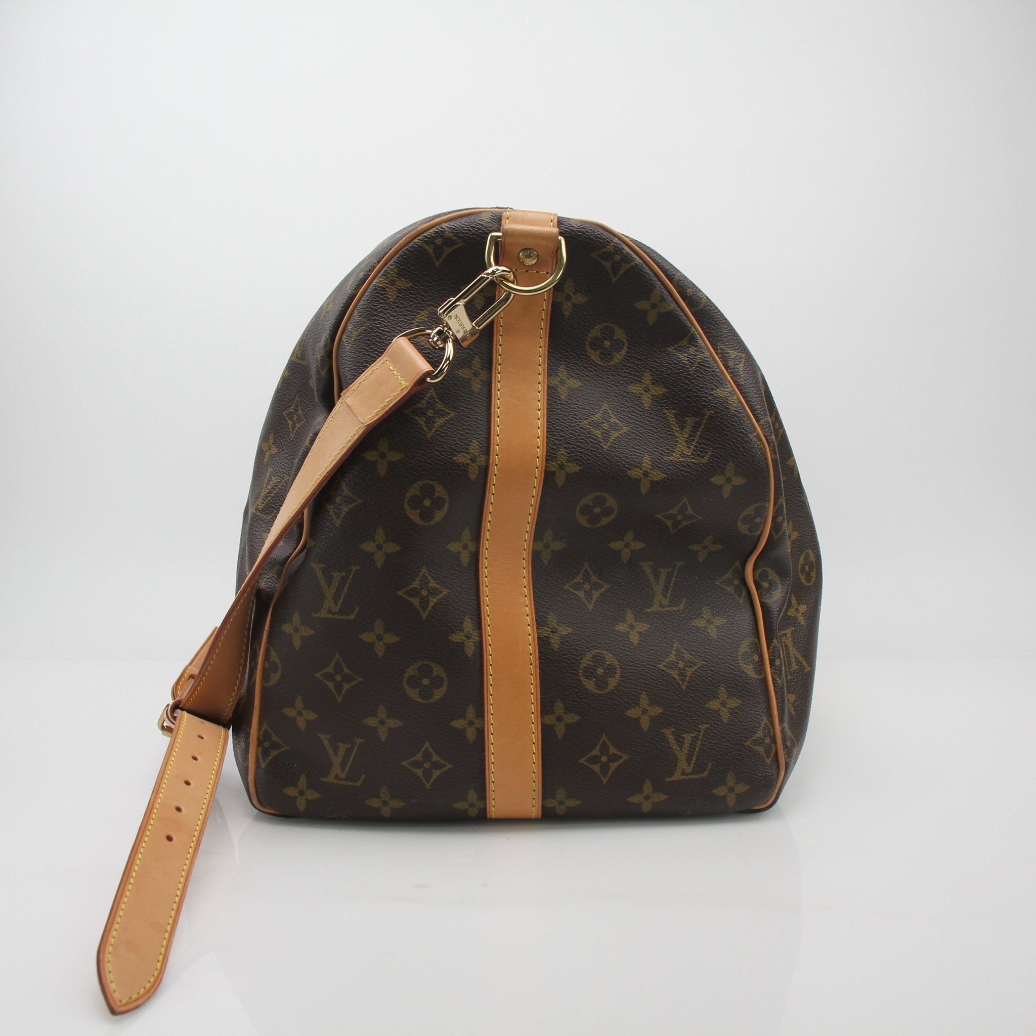 Louis Vuitton Monogram Keepall Bandoulière 55 Duffle Bag