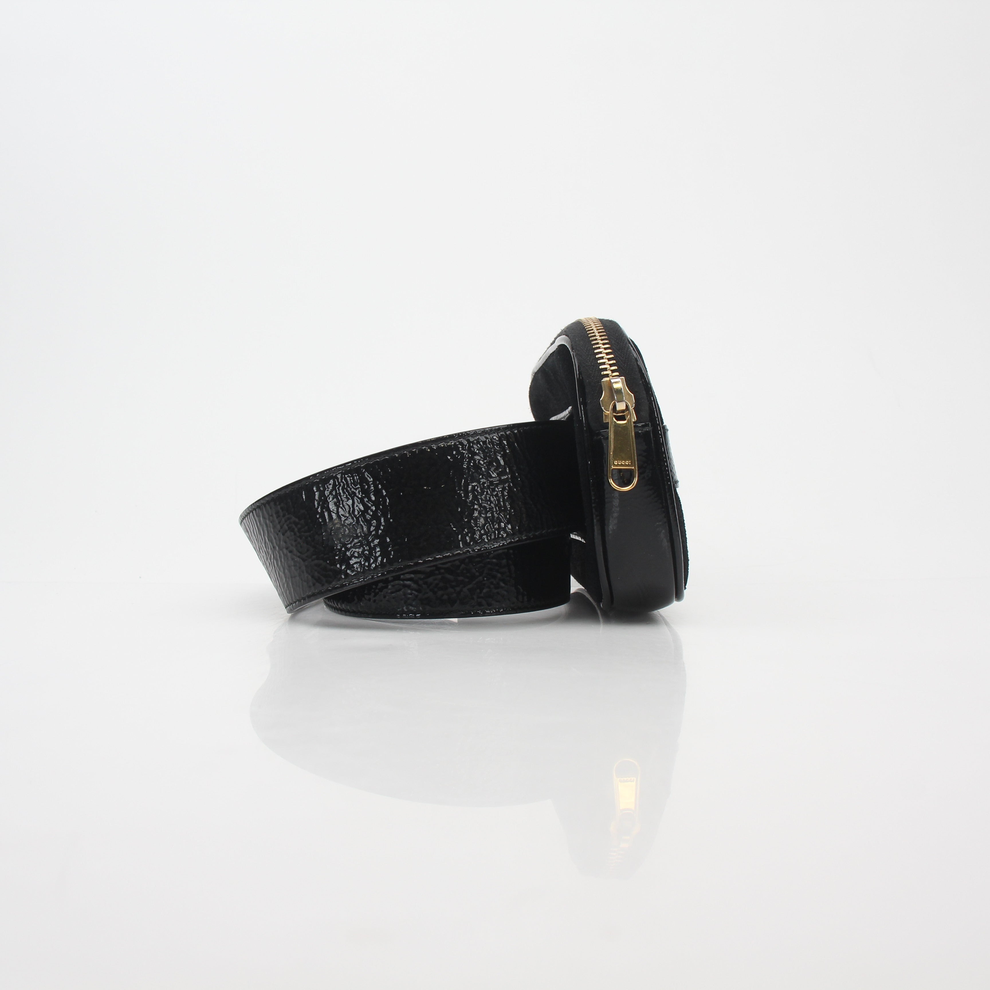 Gucci Black Ophidia Mini Belt Bag