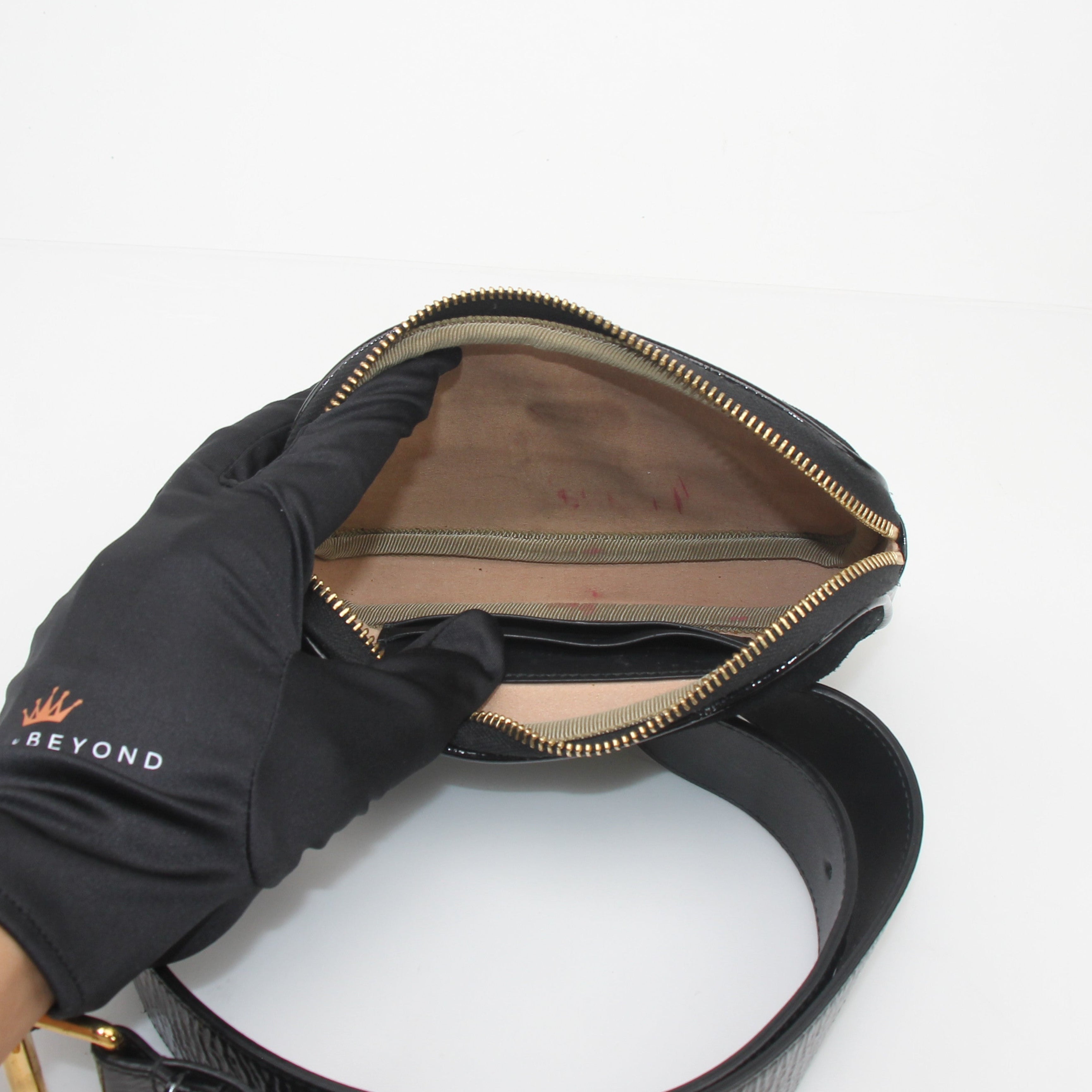 Gucci Black Ophidia Mini Belt Bag