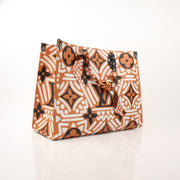 Gold & Beyond Louis Vuitton OnTheGo Crafty GM tote handbag with leather handles and spacious interior.