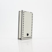 Alexander McQueen White Skull Stud Phone Case on Chain