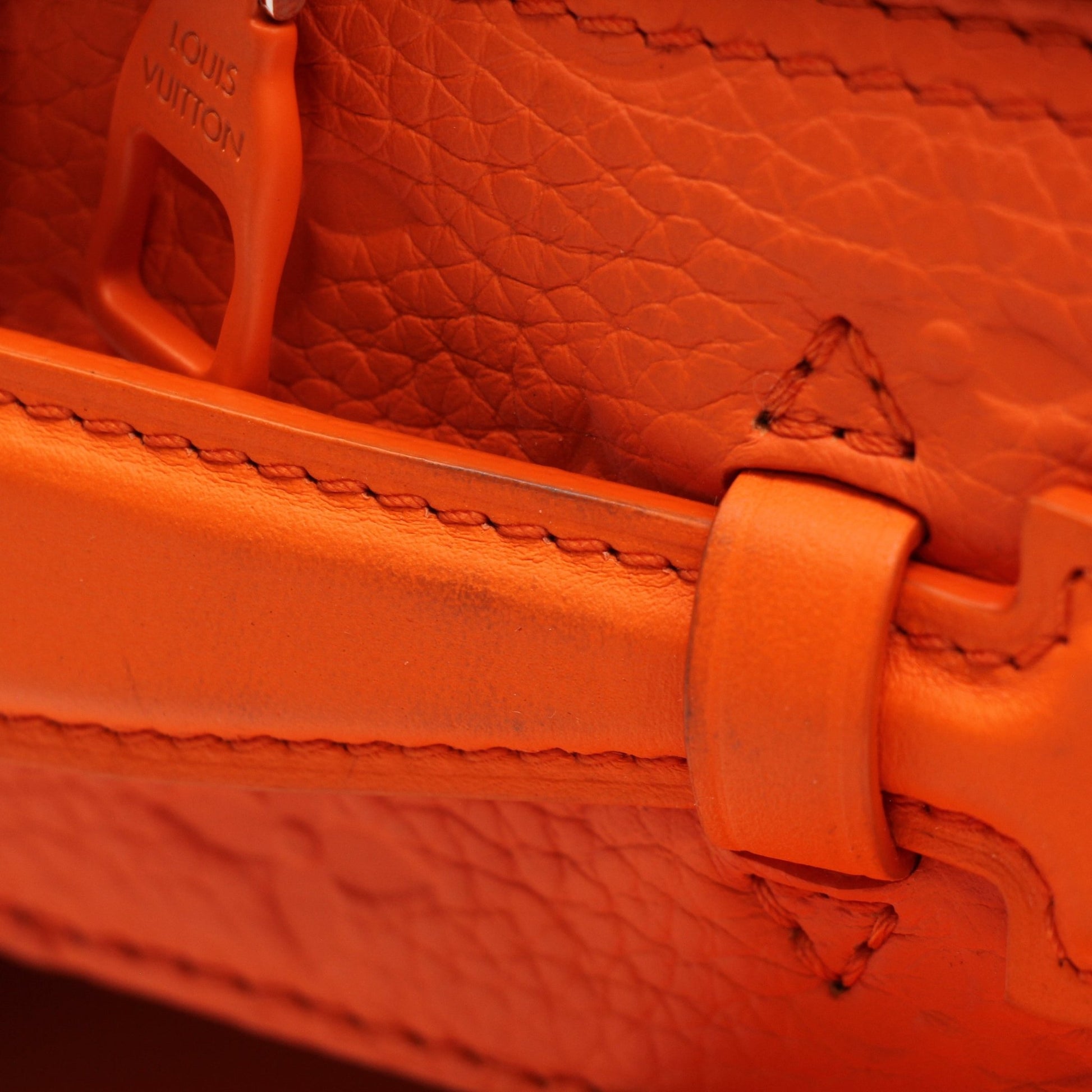 Louis Vuitton Christopher PM backpack in travel bag style with leather straps and monogram canvas, designed for stylish travel.