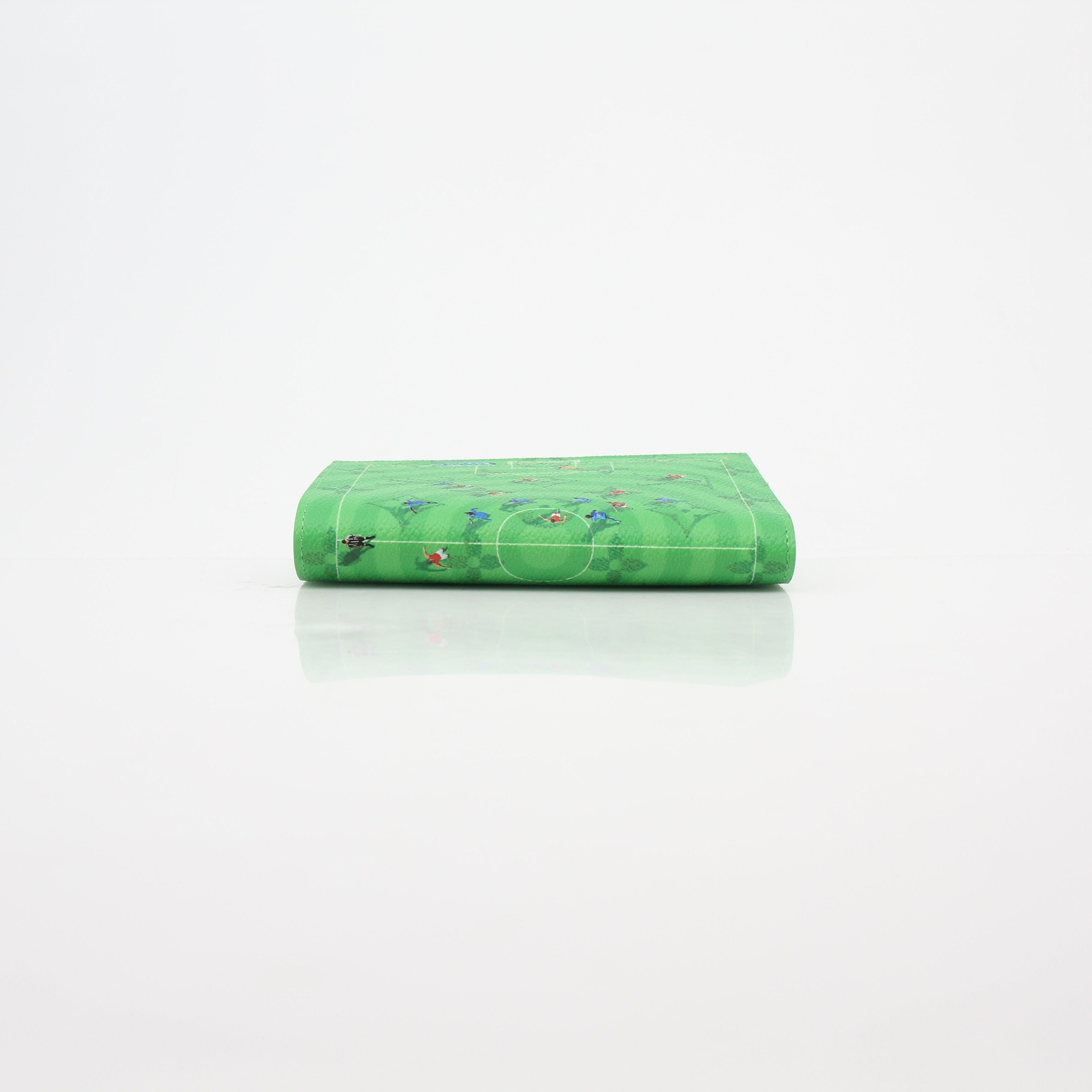 Louis Vuitton Green Monogram Football Passport Cover