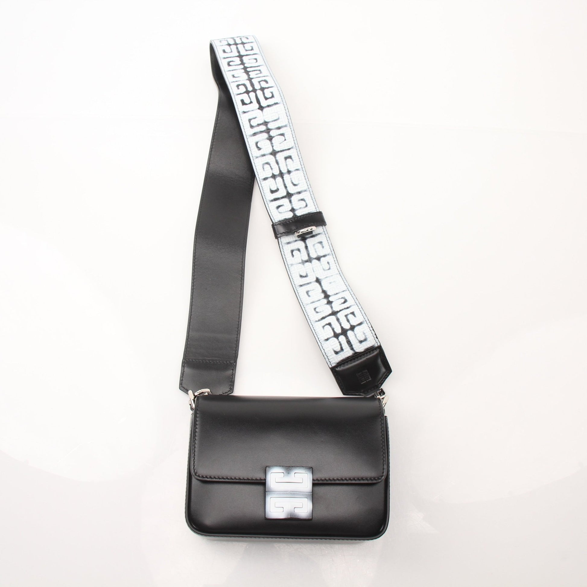 Givenchy Chito Spray Paint Mini Shoulder Bag in vibrant colors with gold hardware, featuring a compact handbag design.