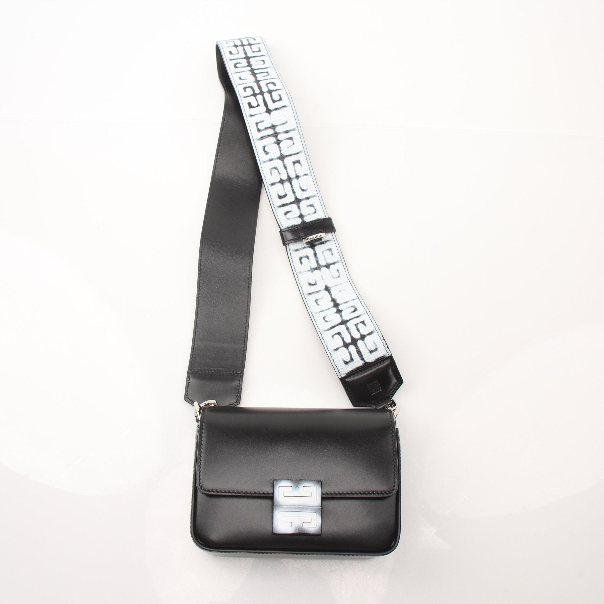 Givenchy Chito Spray Paint Mini Shoulder Bag in vibrant colors with gold hardware, featuring a compact handbag design.