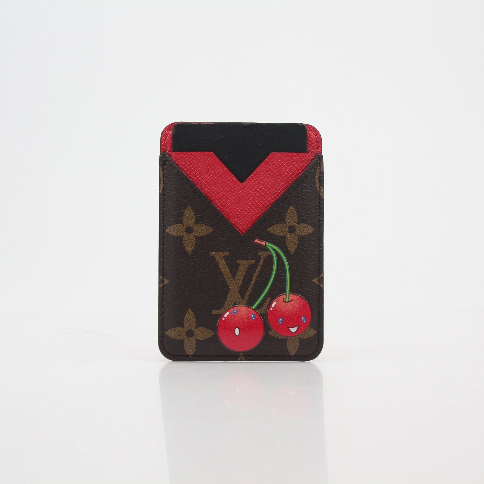 Louis Vuitton x Takashi Murakami Cherry Porte-Cartes Magnet Card Holder