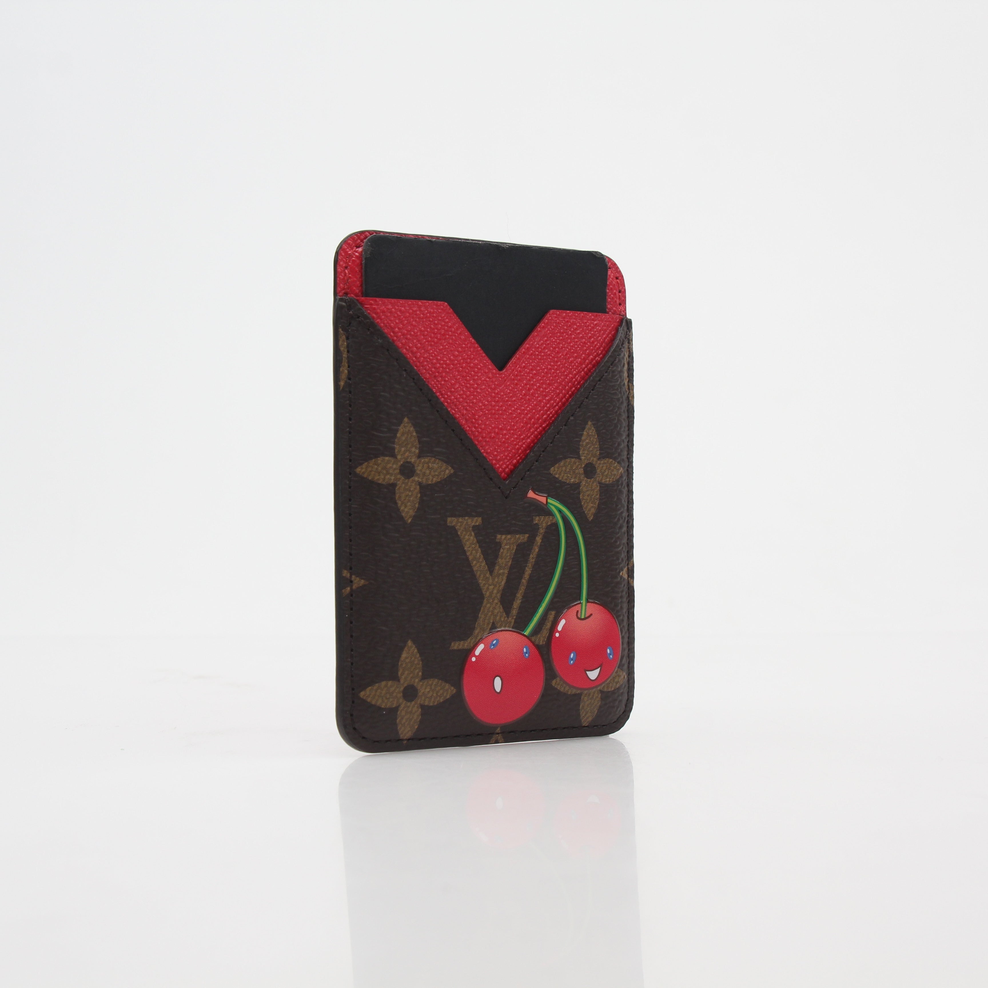 Louis Vuitton x Takashi Murakami Cherry Porte-Cartes Magnet Card Holder