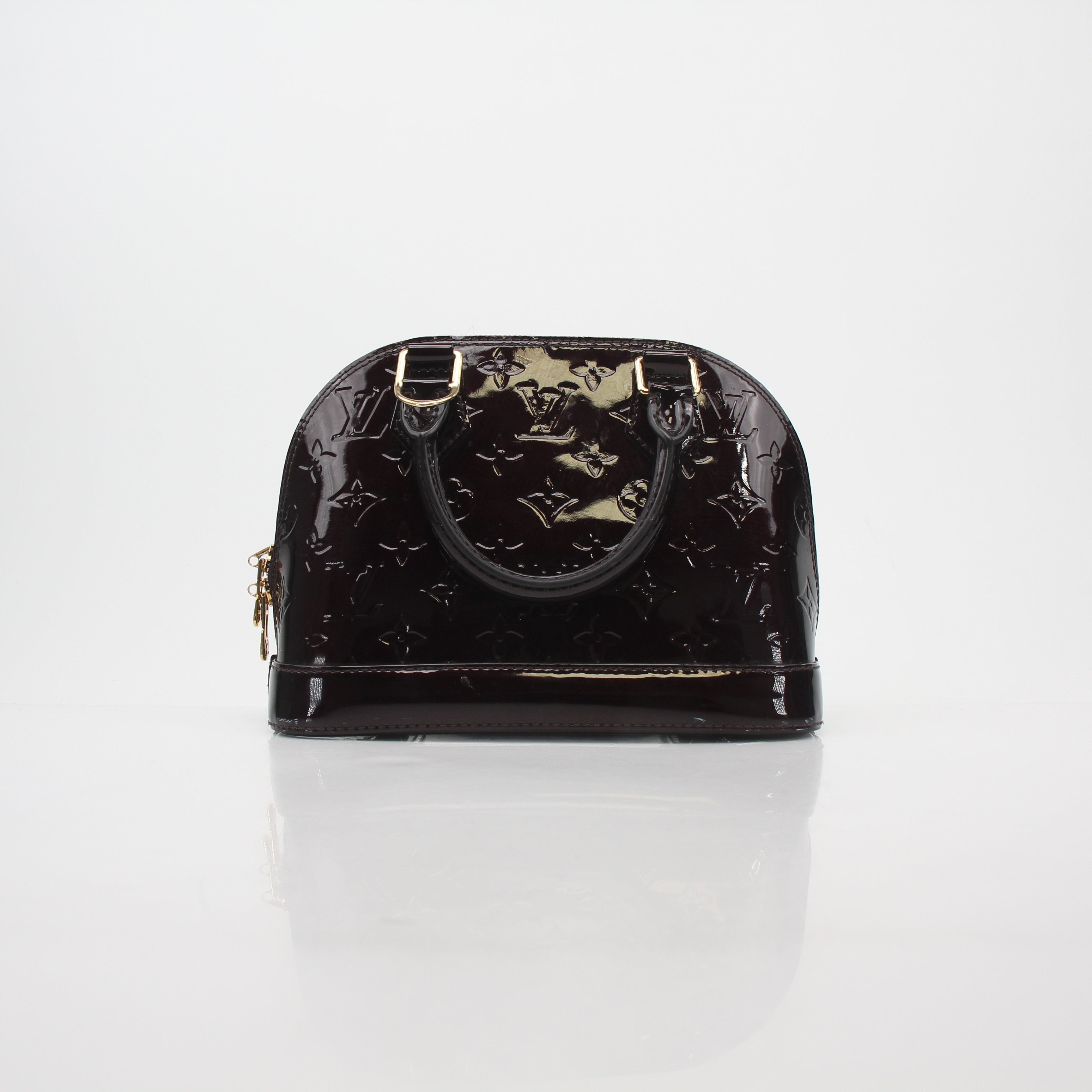 Louis Vuitton Monogram Vernis Alma BB Handbag