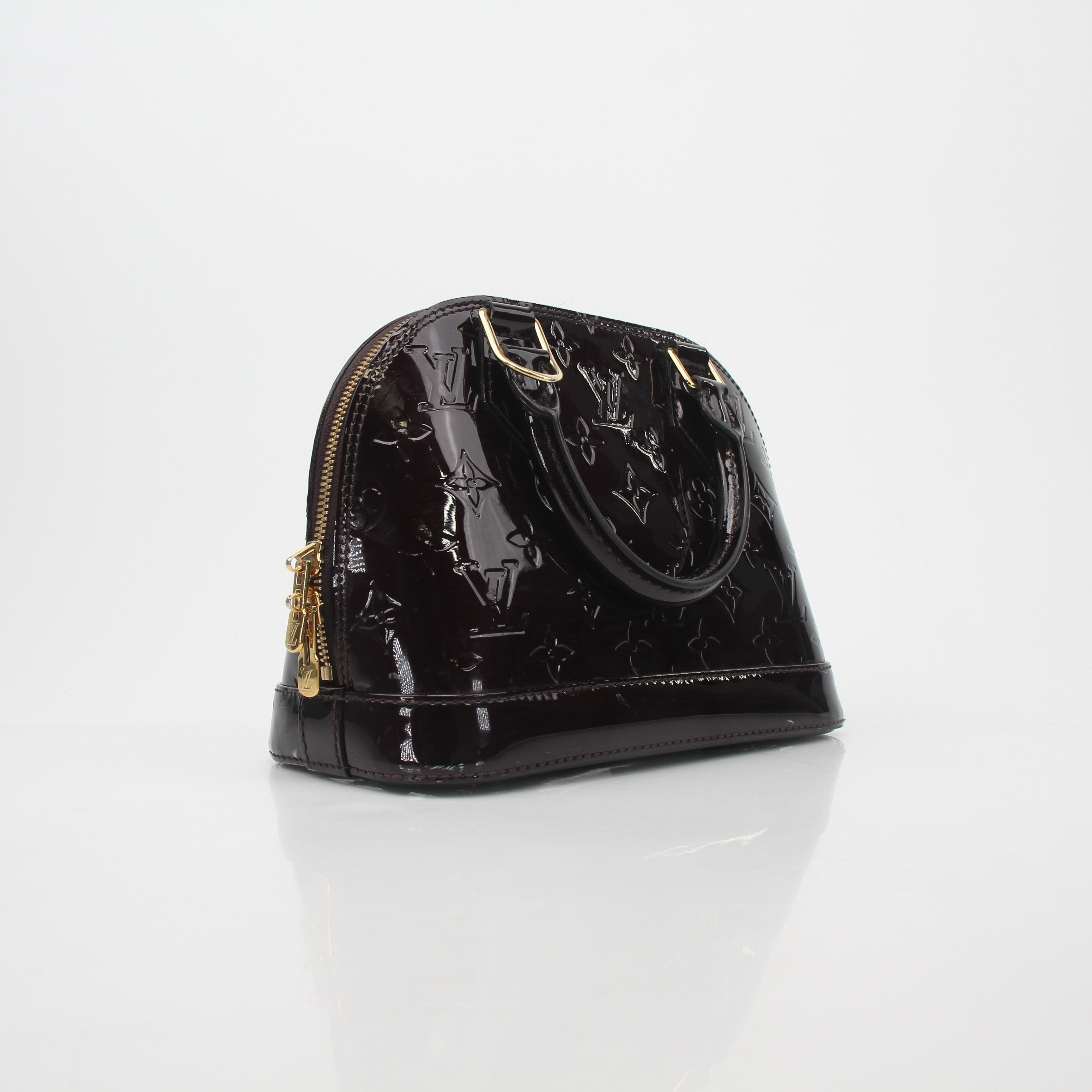 Louis Vuitton Monogram Vernis Alma BB Handbag
